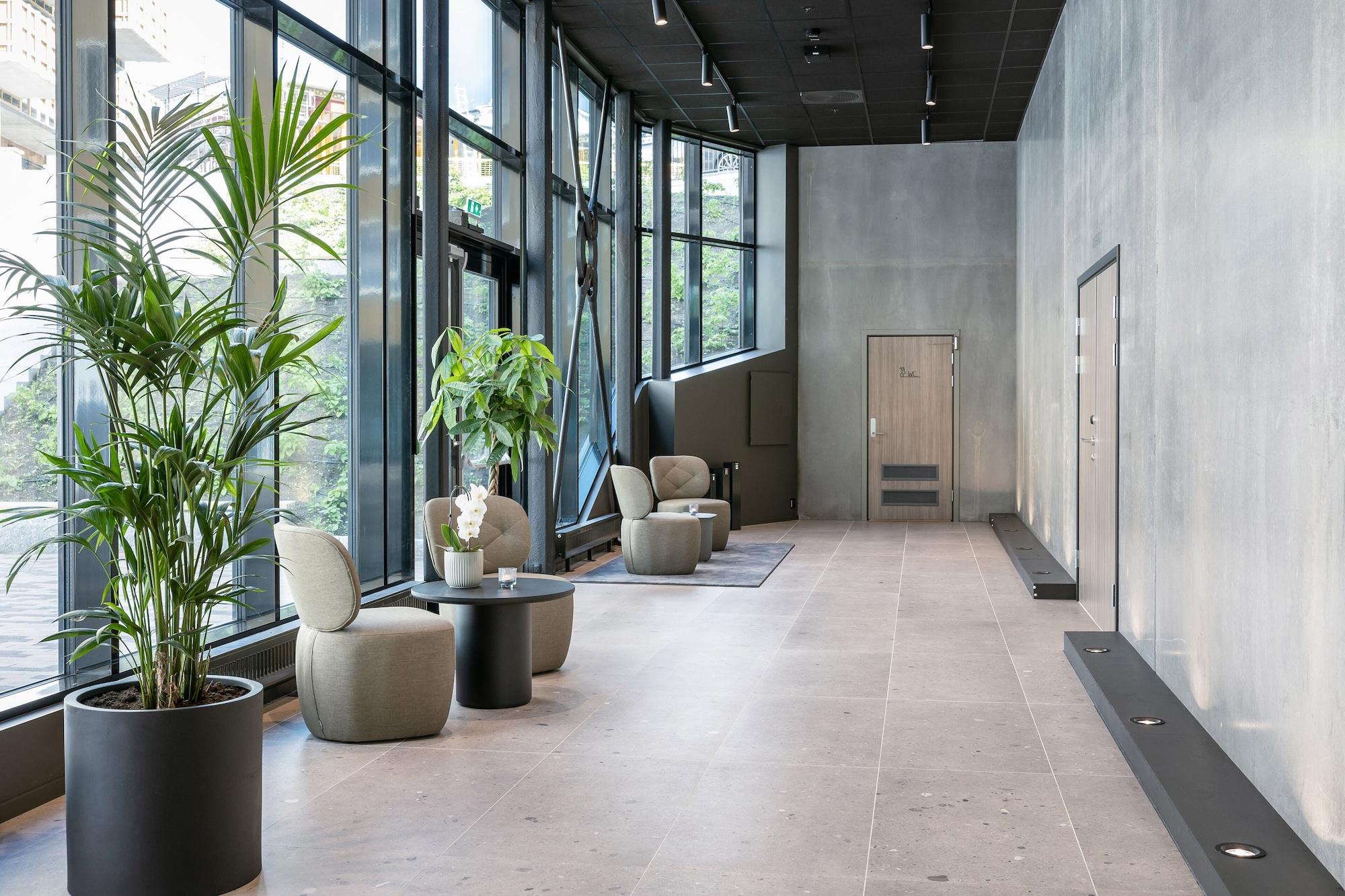Vista Lobby Quality Hotel Grand Larvik