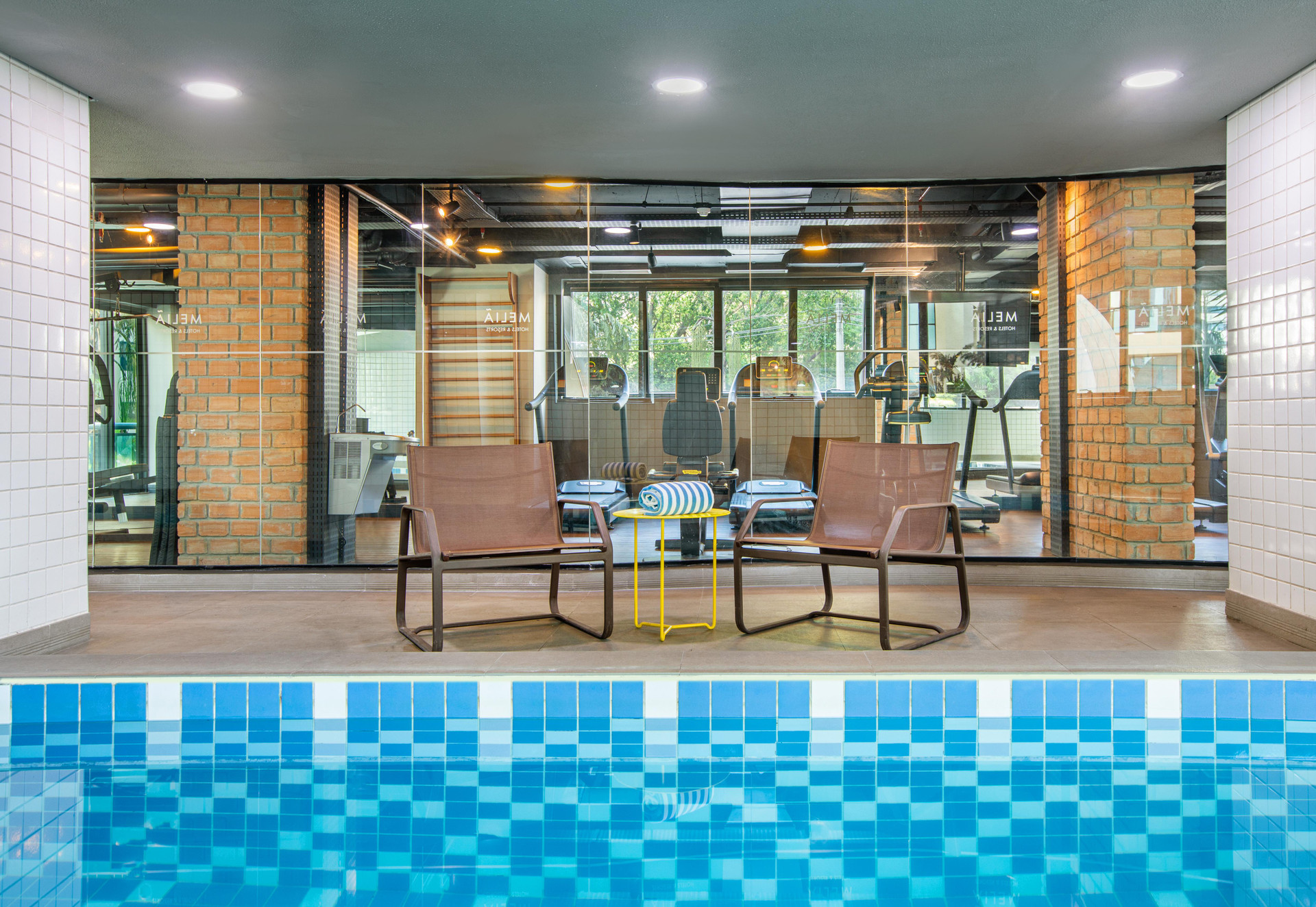 Vista Piscina Meliá Ibirapuera