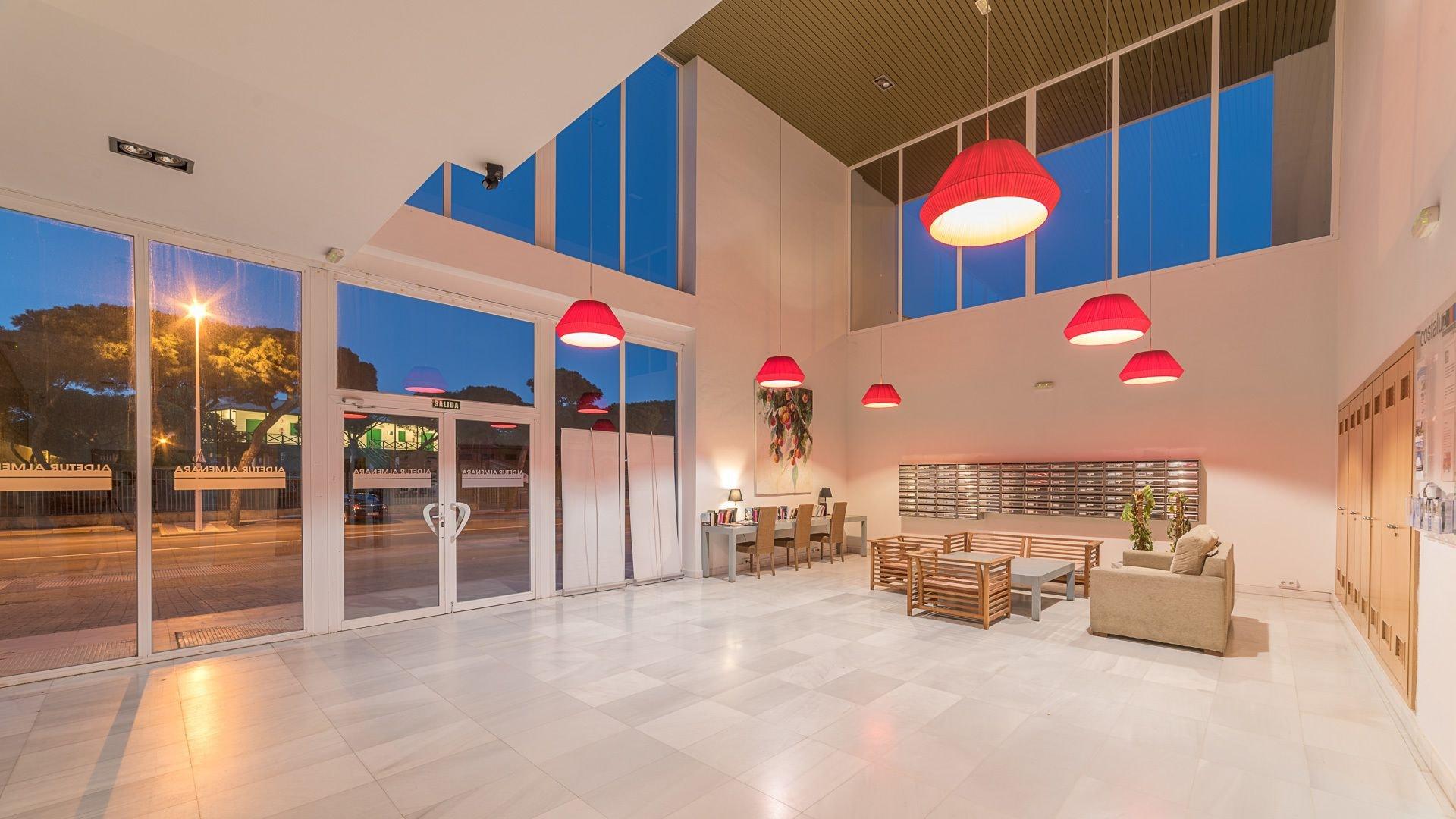 Vista Lobby Apartamentos Costaluz Punta Umbria
