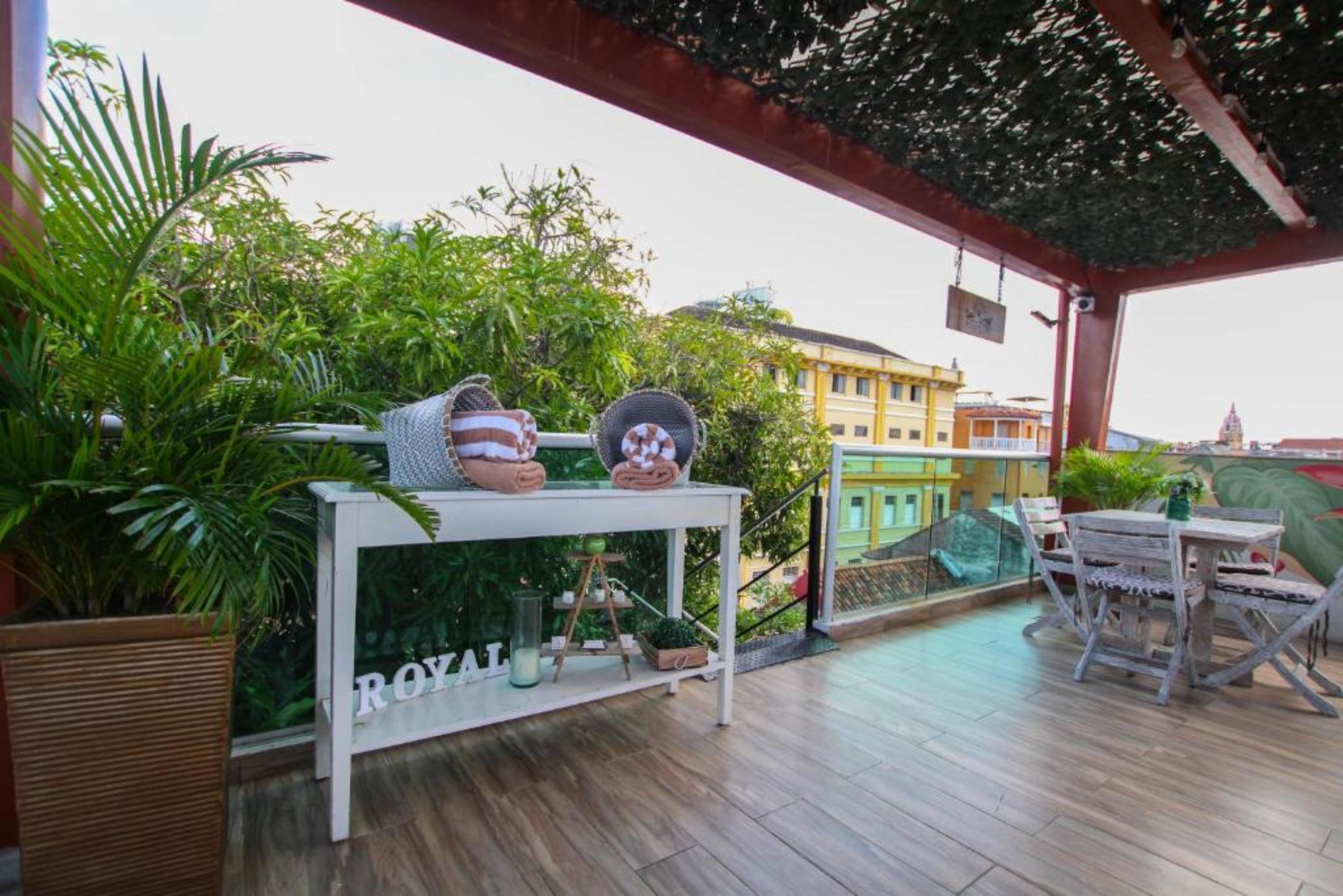 Balcón, patio o terraza Cartagena Royal Hotel Boutique