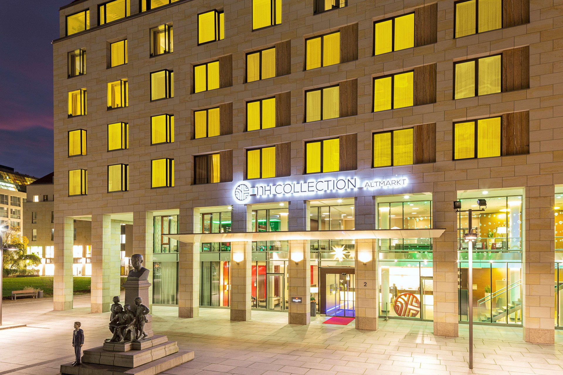 Vista Exterior NH Collection Dresden Altmarkt