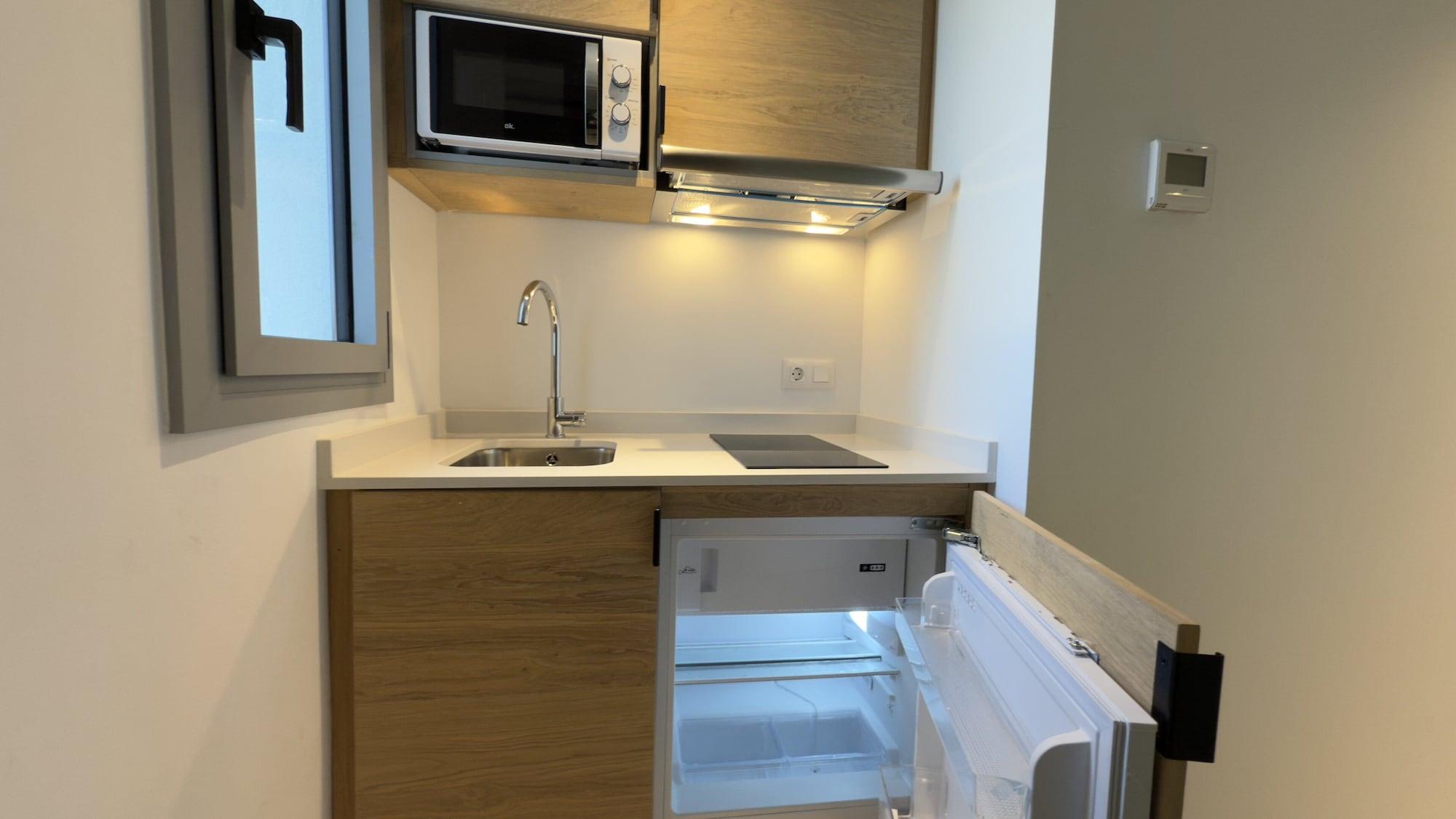 Equipamiento de Habitación MYO Barcelona Hotel & Apartments