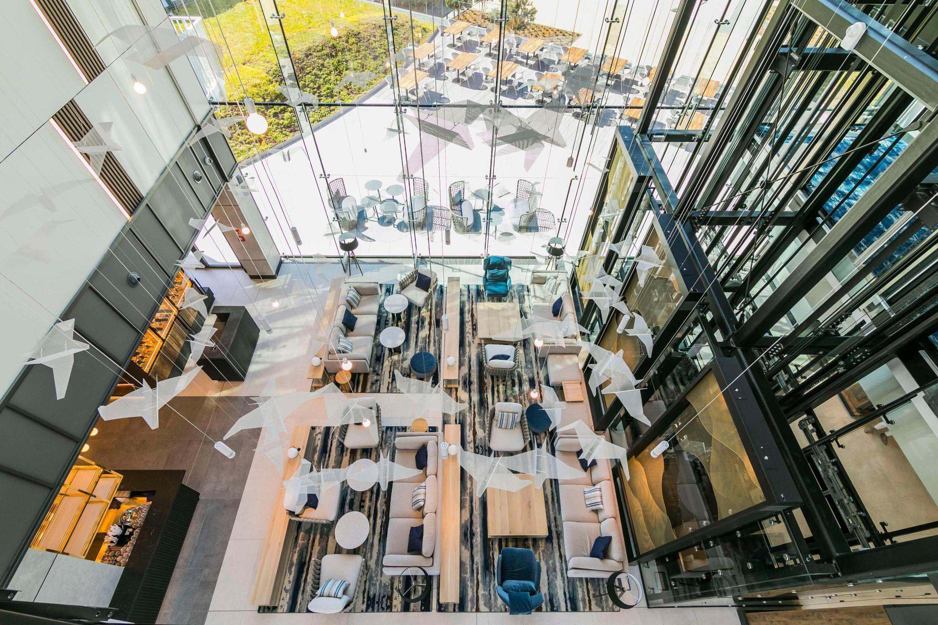 Vista Lobby Radisson Blu Hotel Sopot