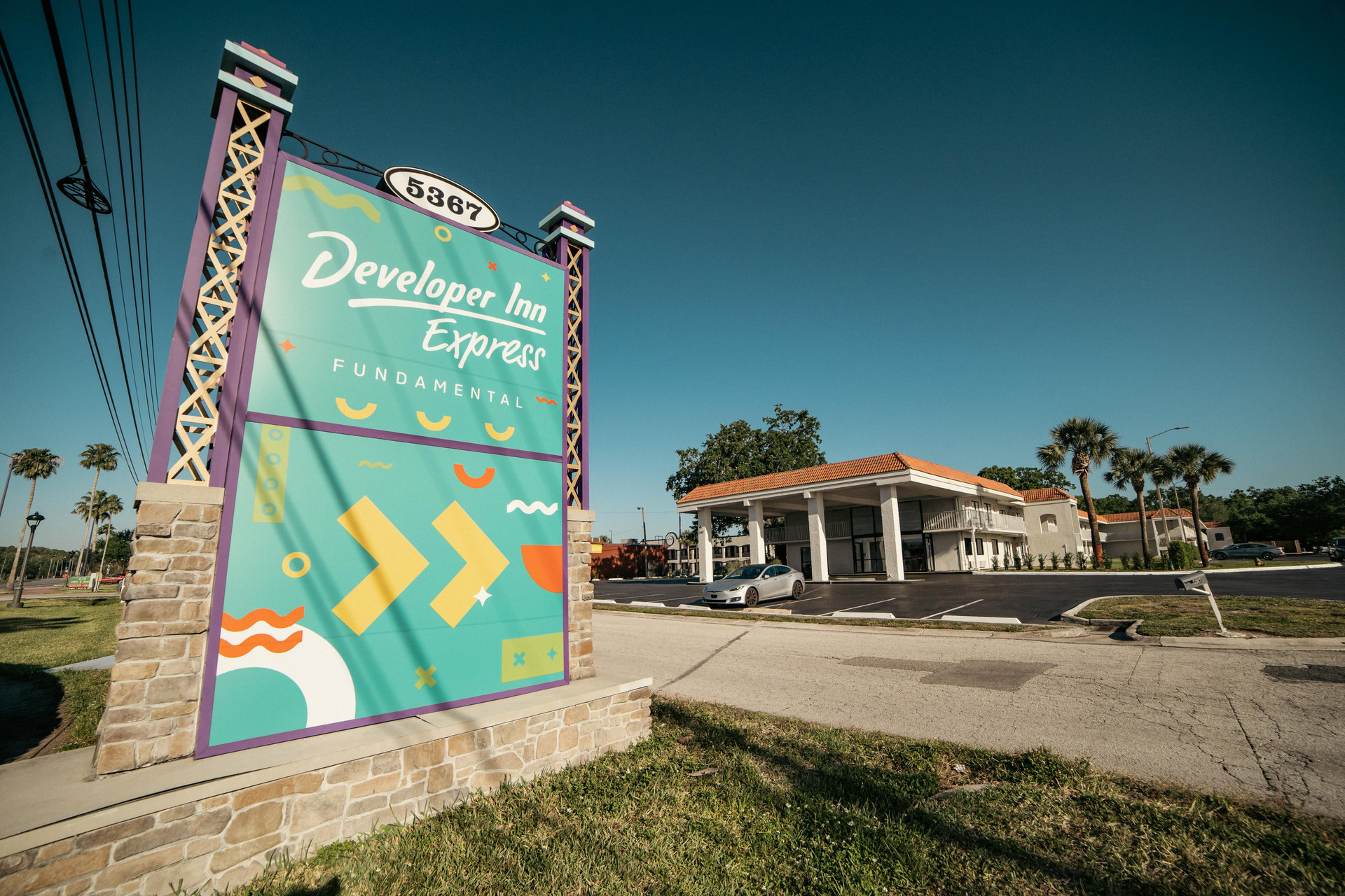 Vista Exterior Travelodge by Wyndham Orlando Lake Buena Vista South