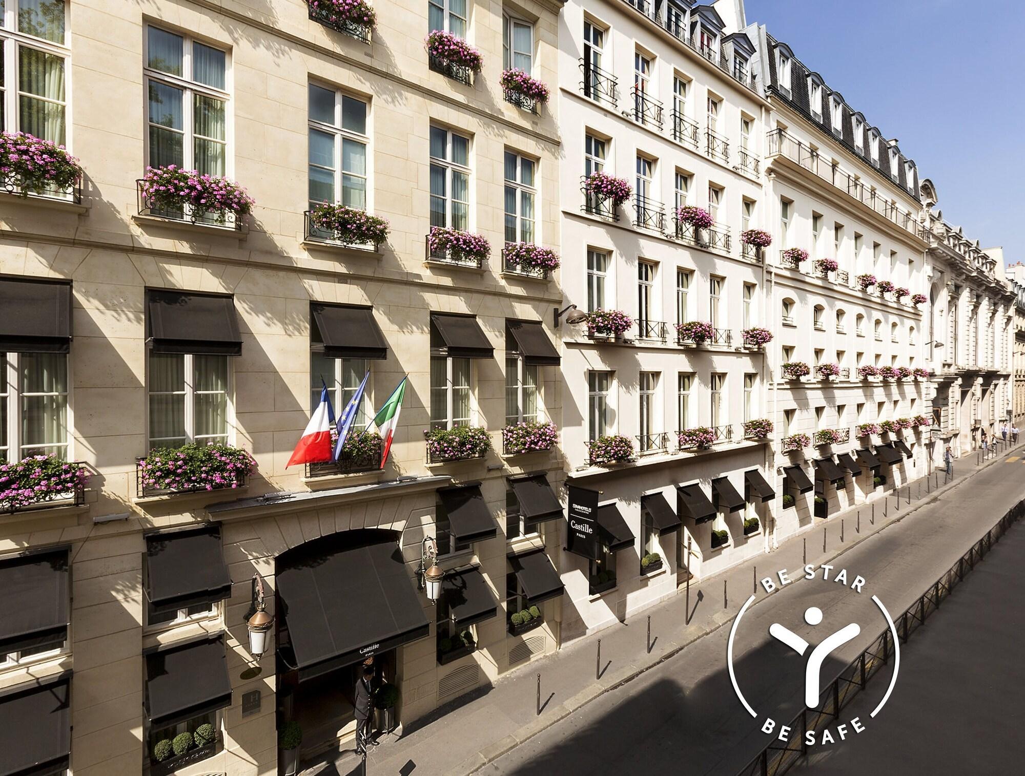 Vista Exterior Castille Paris - Starhotels Collezione
