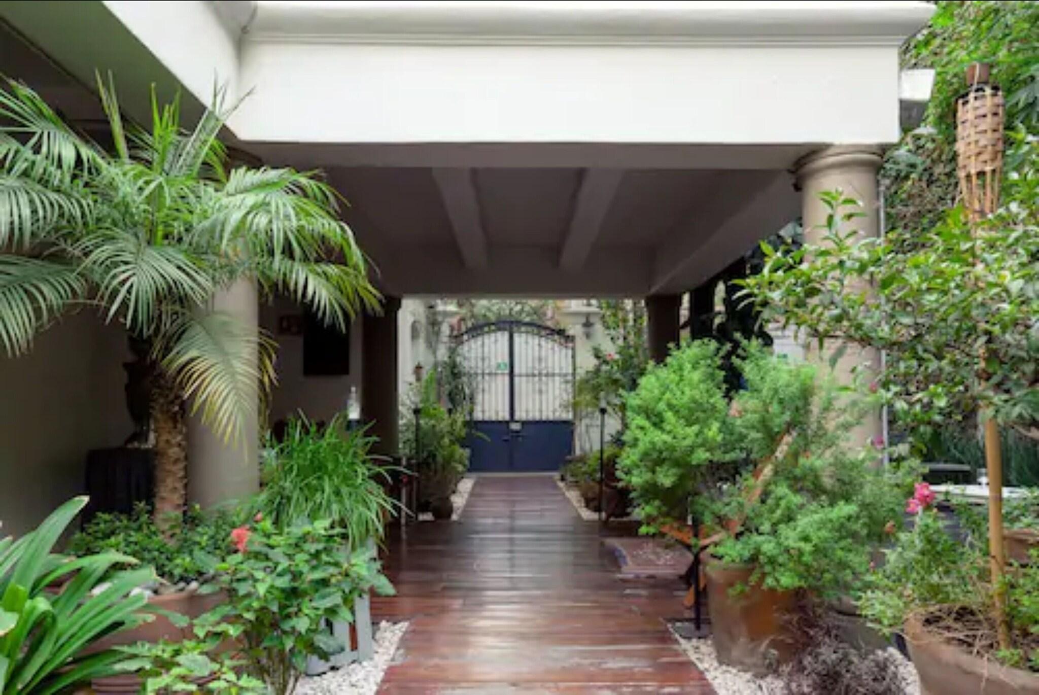 Vista Lobby Hotel Villa Condesa