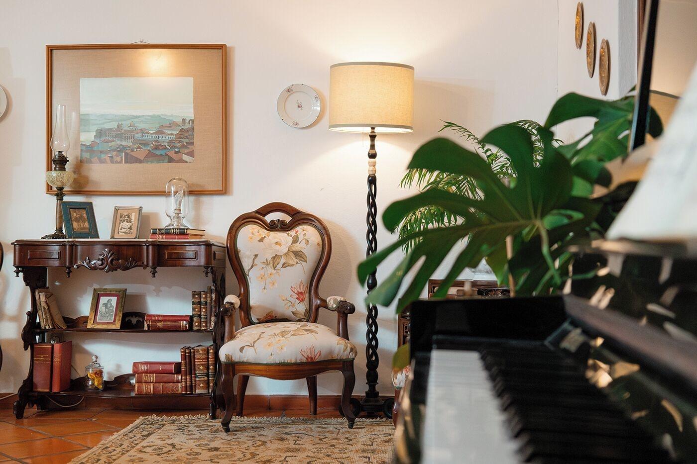 Vista Lobby Casa da Avó Genoveva