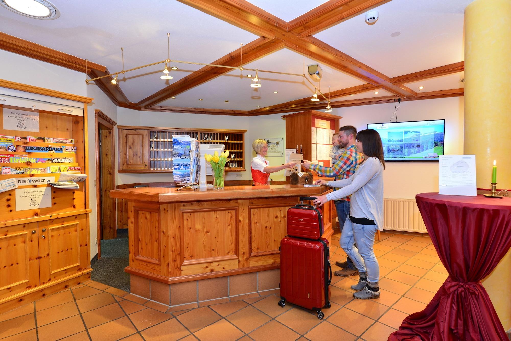 Vista Lobby IFA Alpenrose Hotel Kleinwalsertal