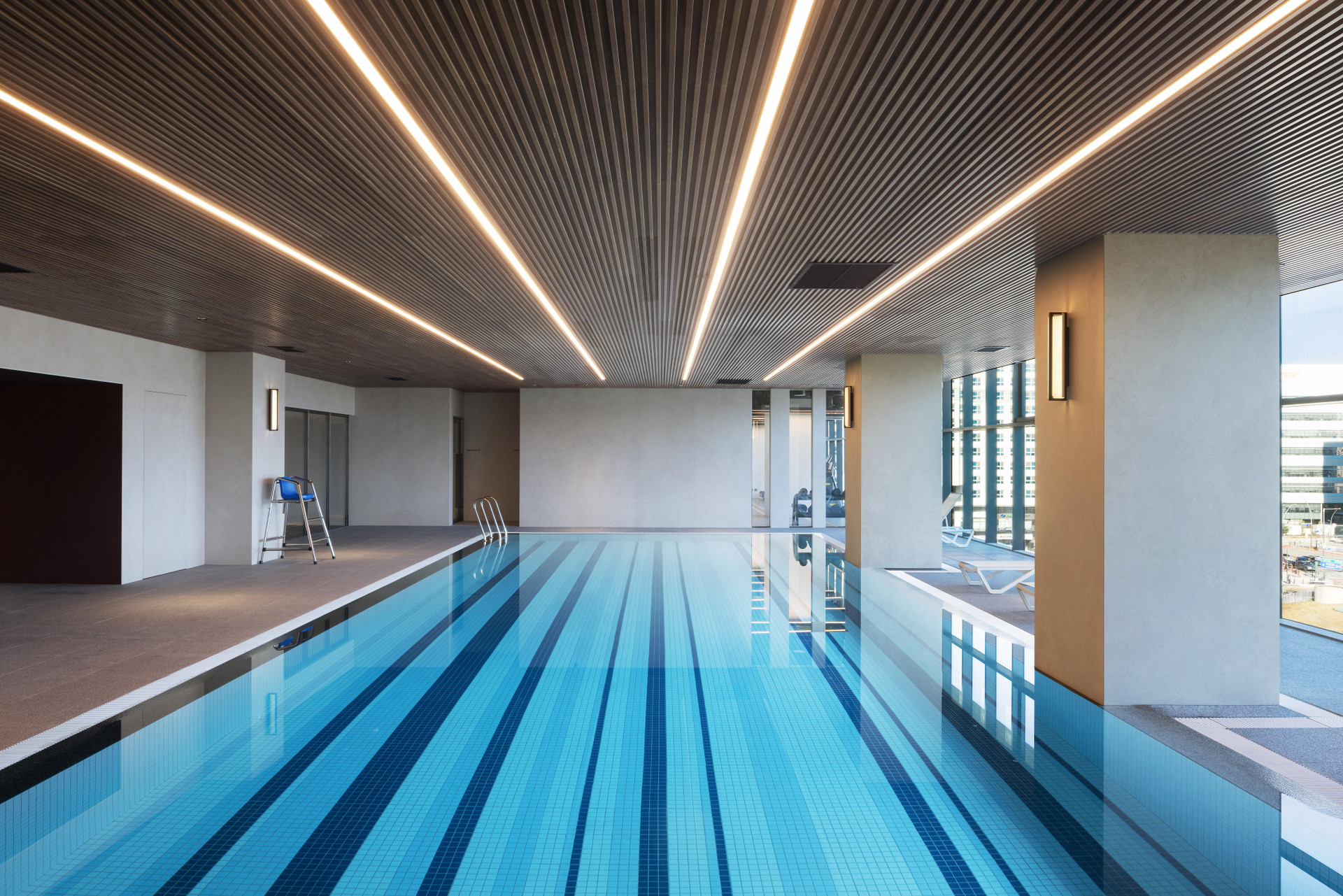 Vista Piscina Mercure Ambassador Seoul Magok