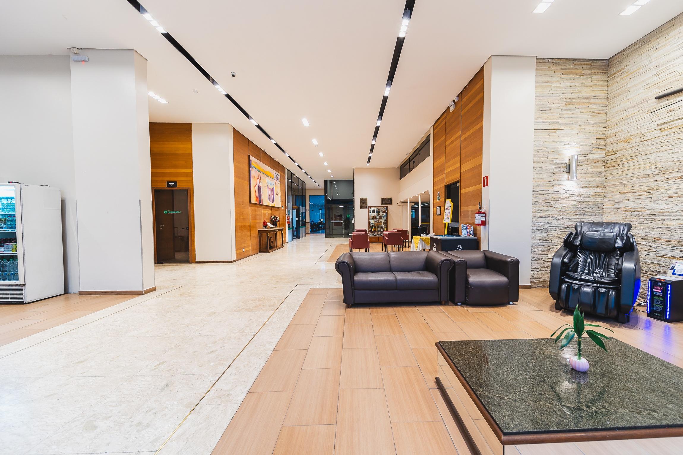 Vista Lobby Hotel Nacional Inn Curitiba Estação Shopping