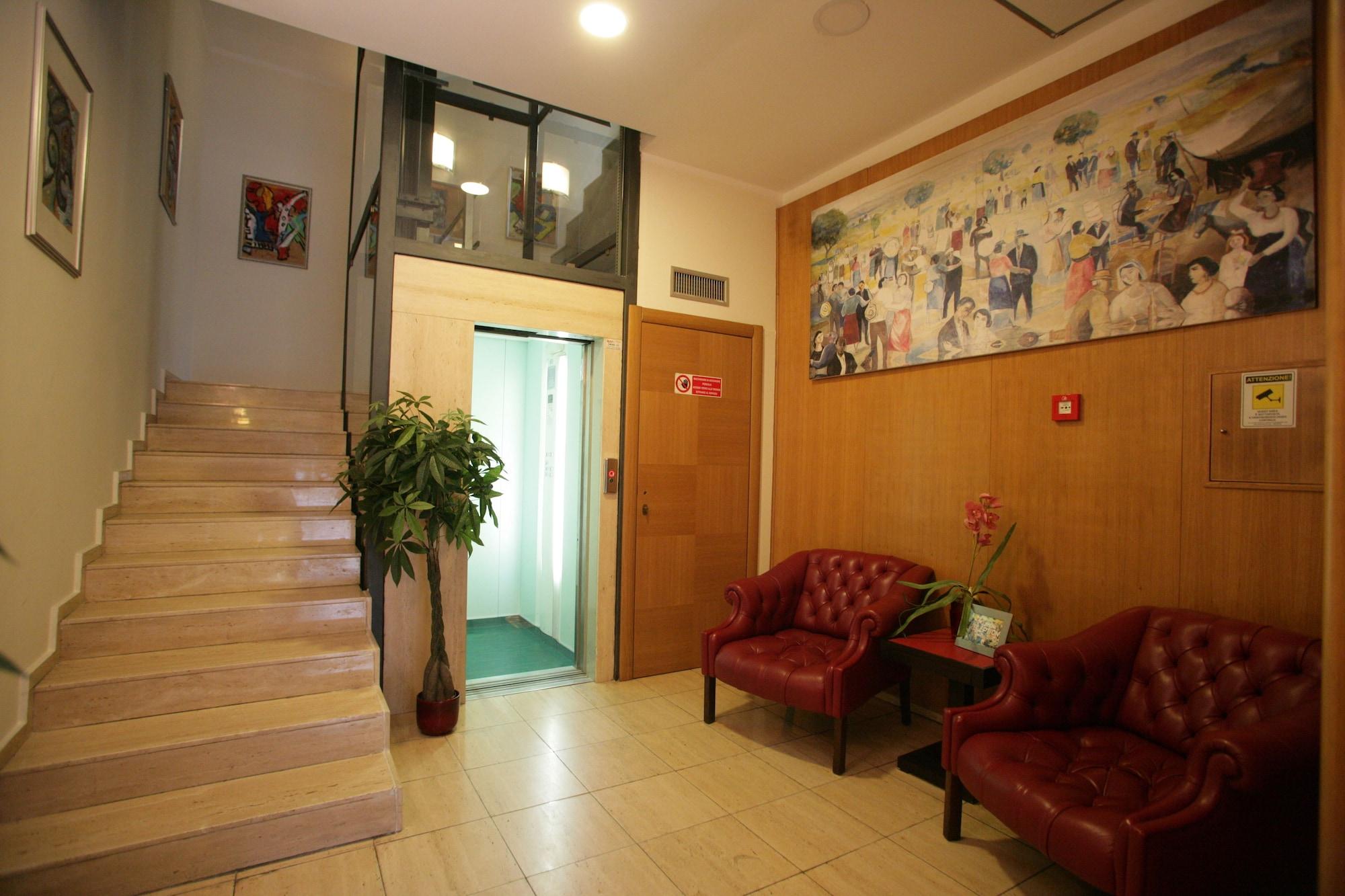 Vista Lobby Hotel Piazza Marconi