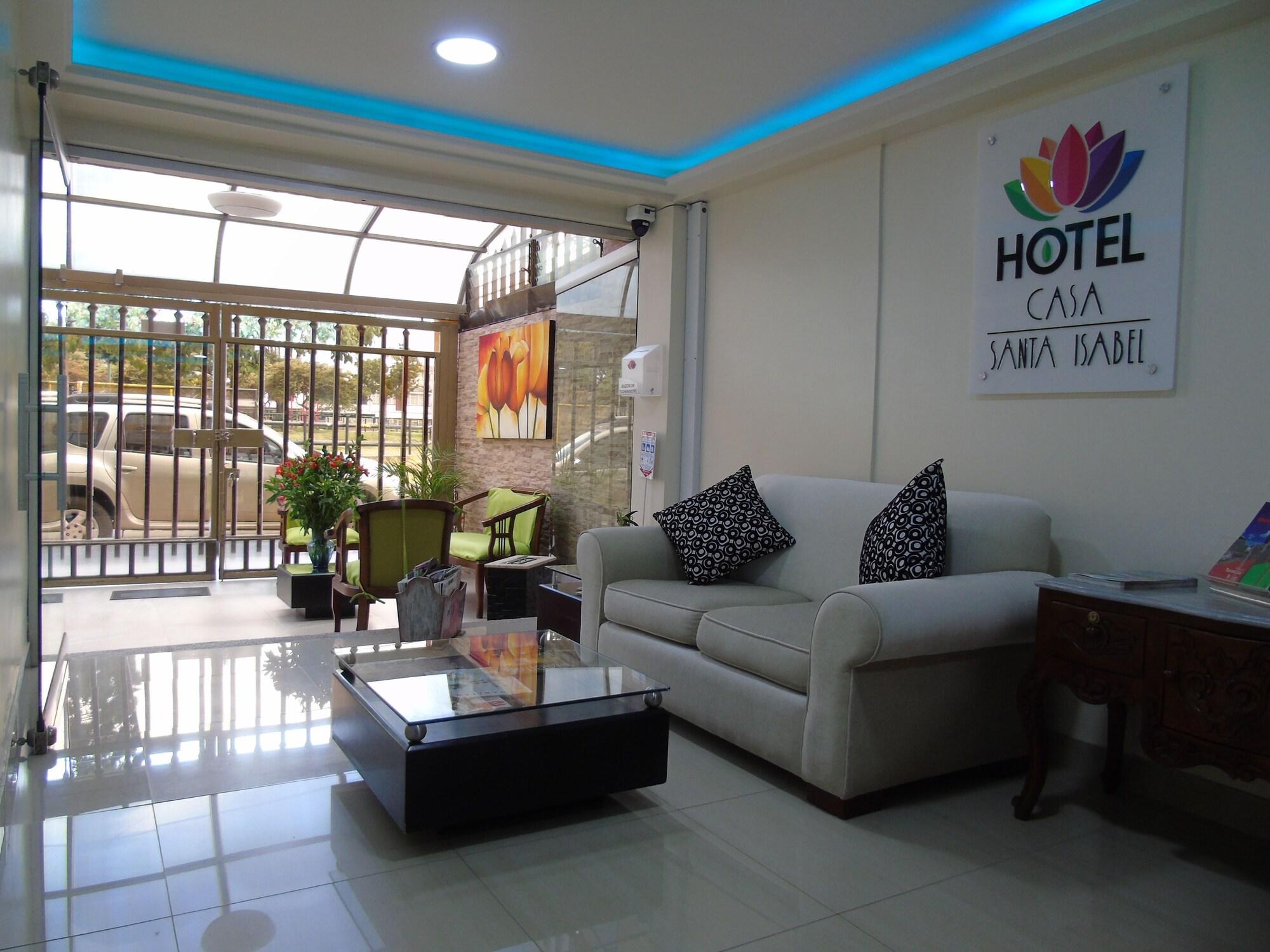 Vista Lobby Hotel Casa Santa Isabel