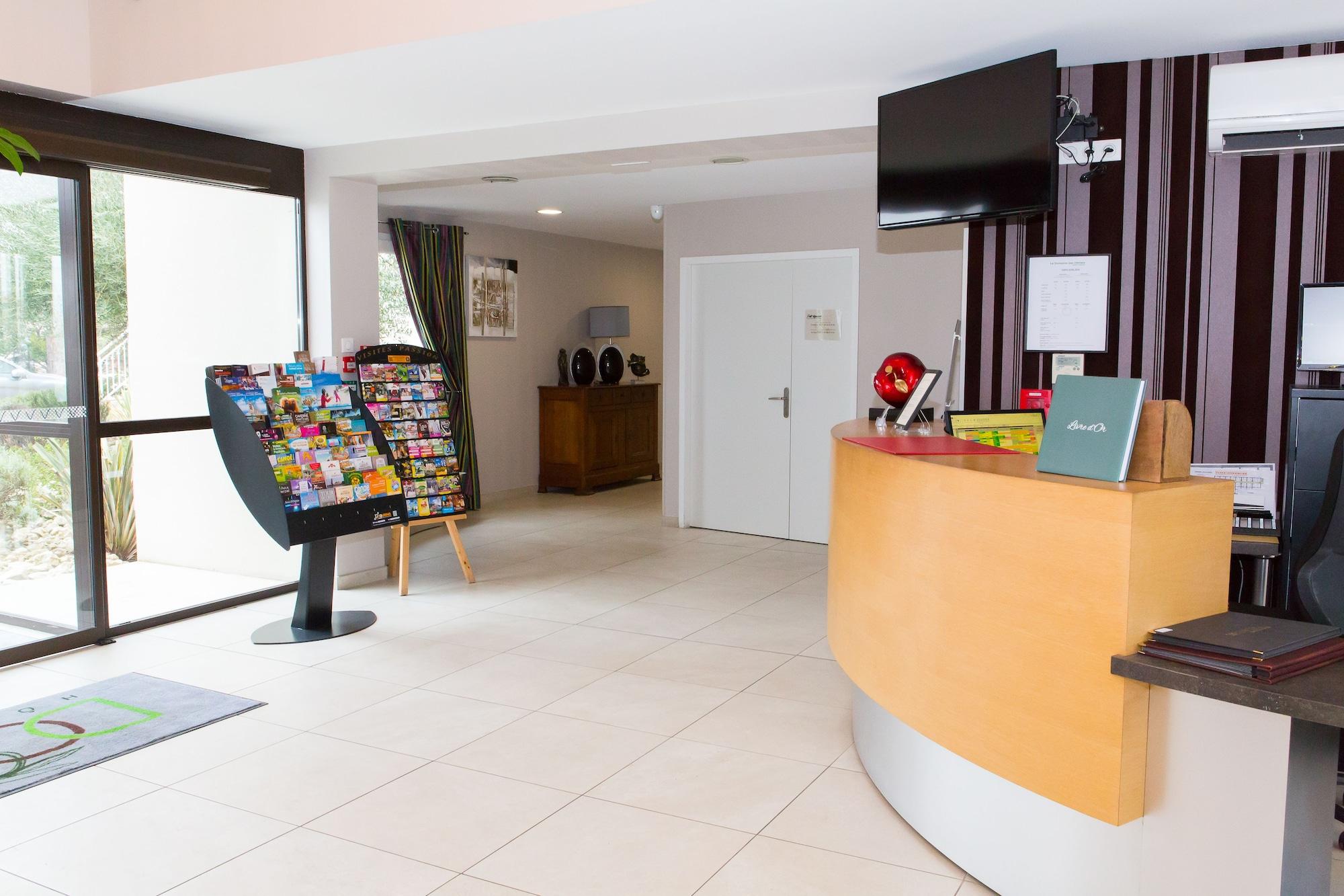 Vista Lobby Hotel Restaurant Le Domaine des Oliviers