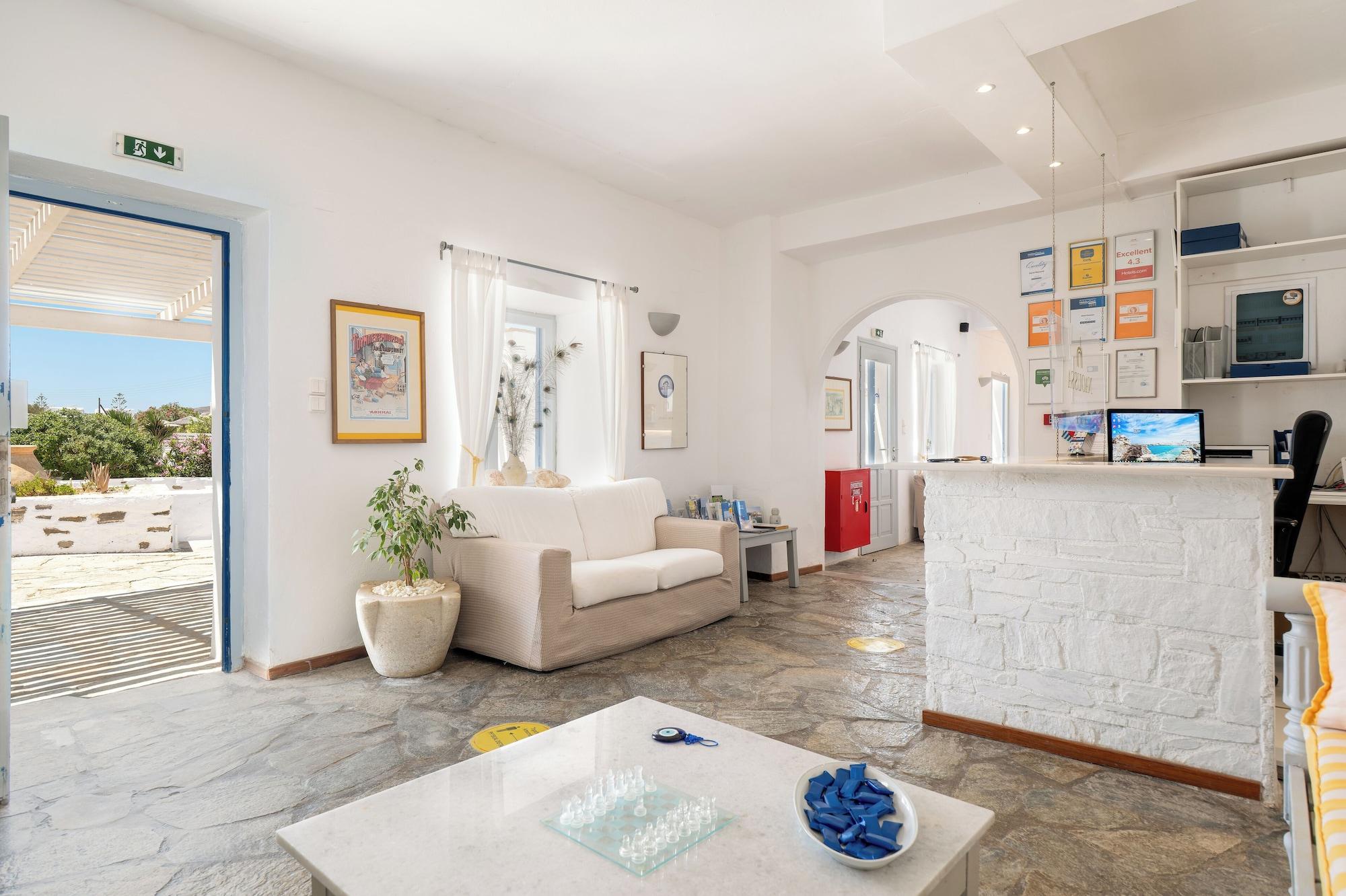 Vista Lobby Naoussa Hotel Paros by Booking Kottas