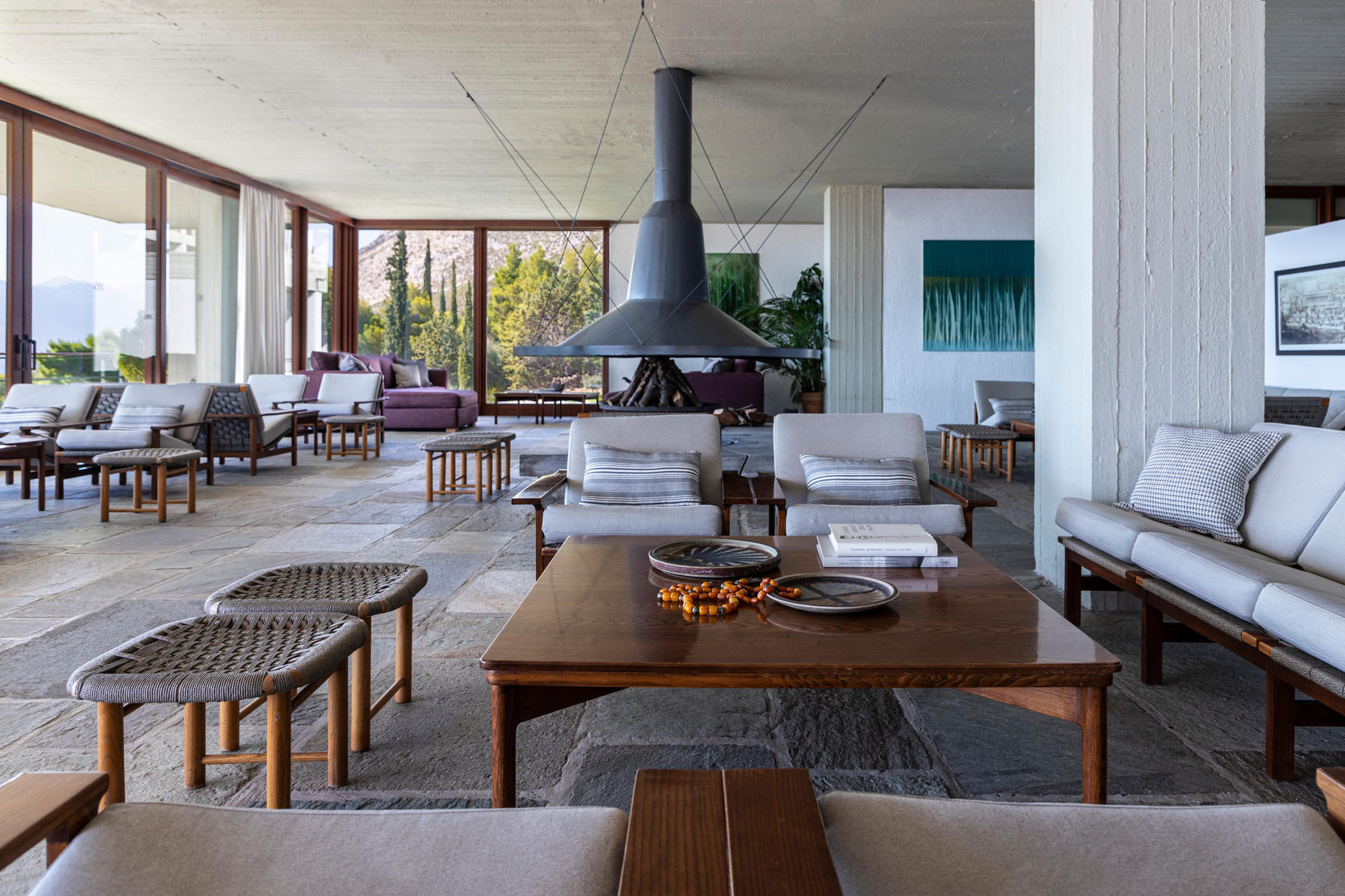 Vista Lobby Amalia Hotel Delphi