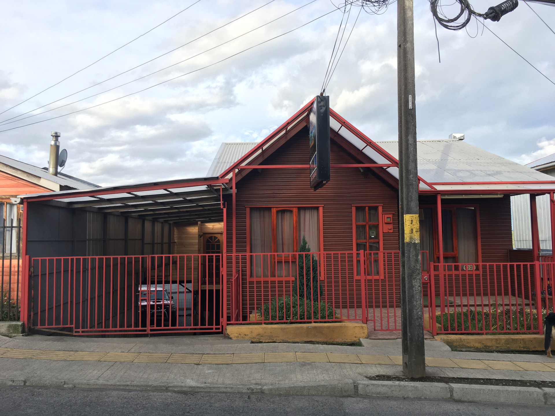 Vista Exterior Hospedaje Maria Castro Chiloé