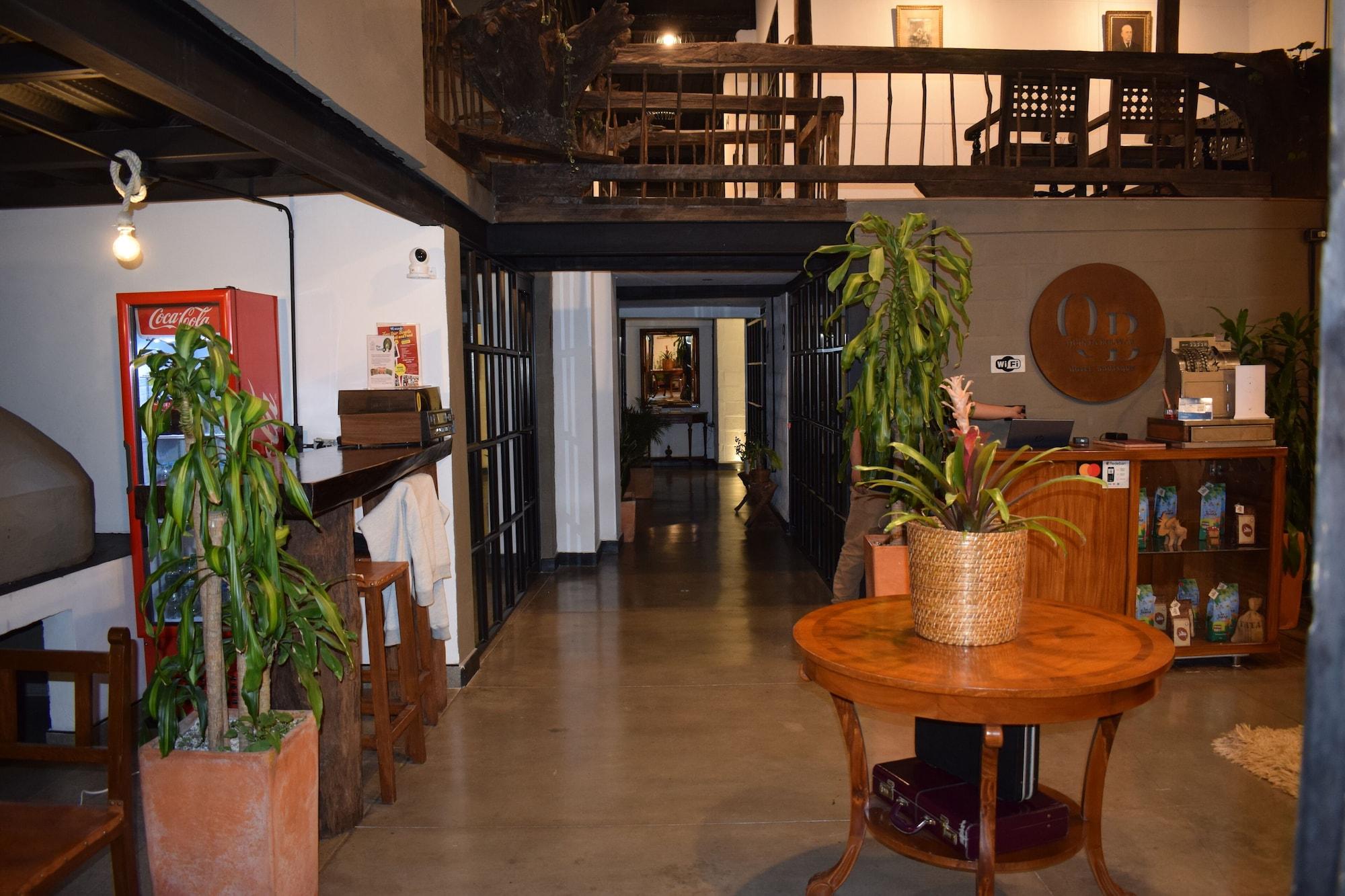 Vista Lobby Hotel Quinta Bolivar