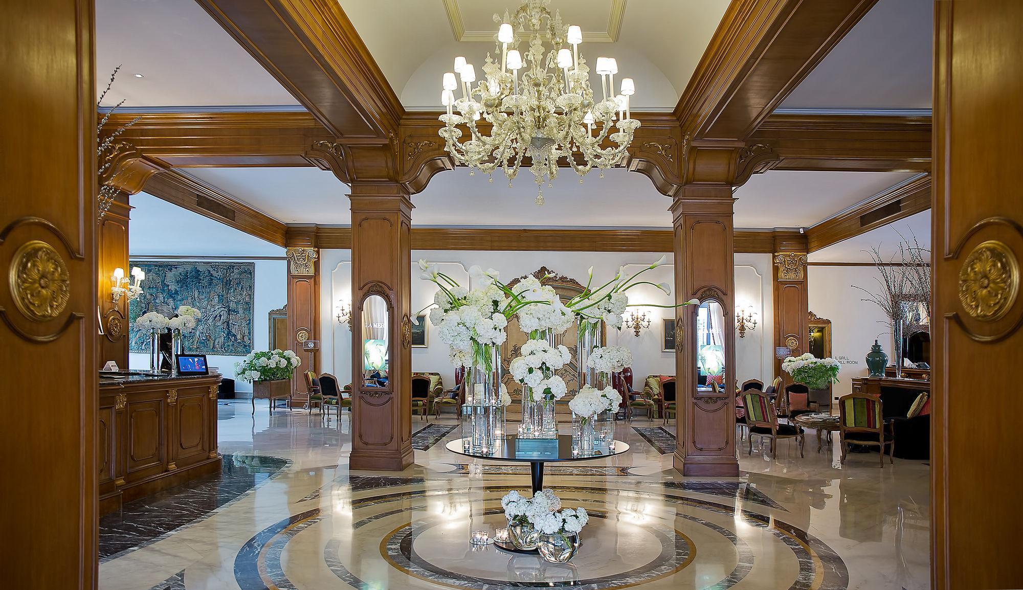 Vista Lobby Aldrovandi Villa Borghese