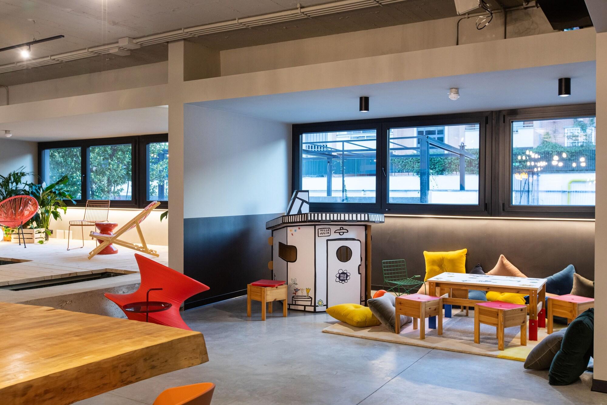 Vista Lobby ibis Styles Roma Aurelia