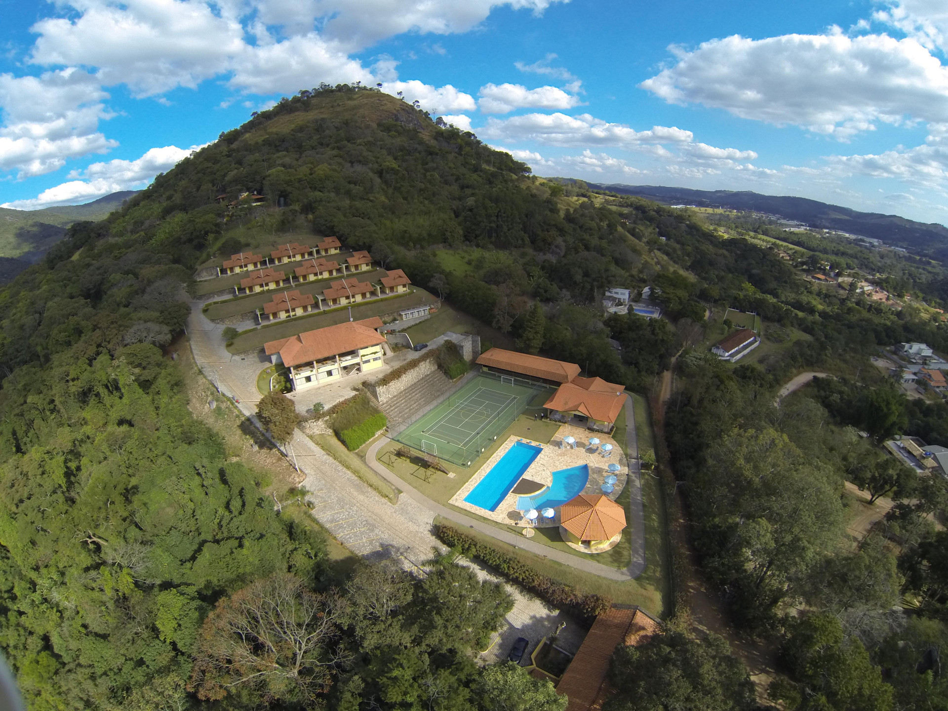 Vista Exterior Refugio do Saci Hotel e Eventos