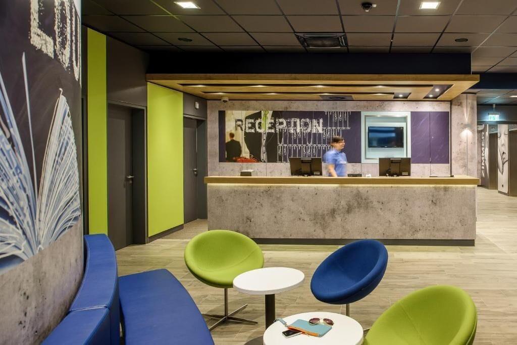 Vista Lobby Ibis Budget Hamburg City Ost