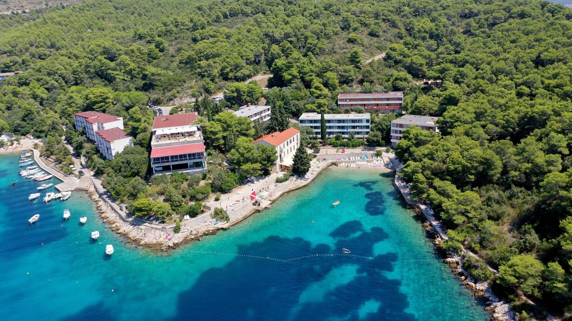 Vista Exterior Hotel Sirena Hvar