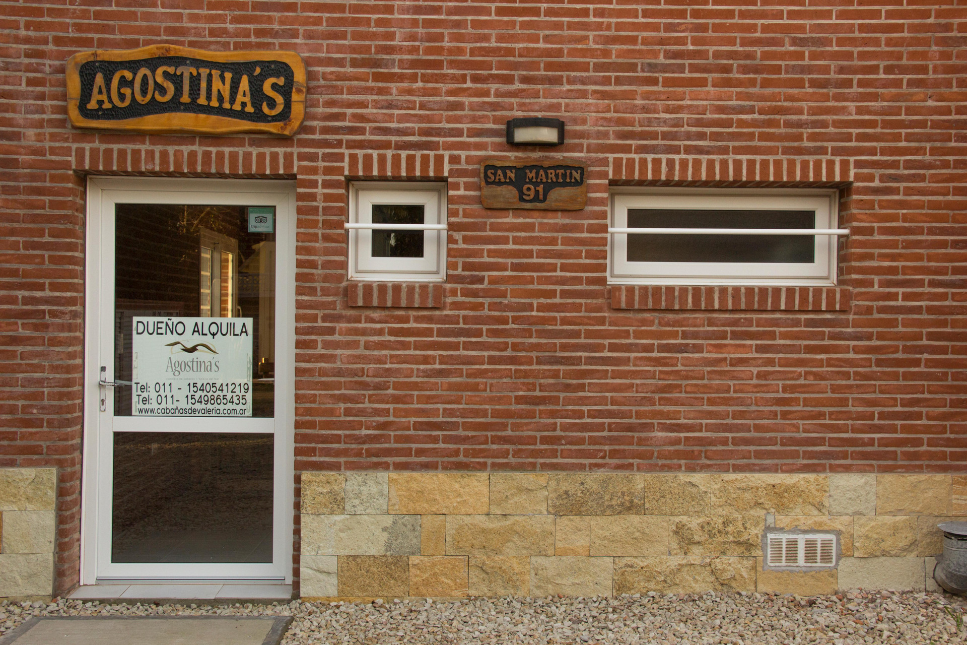 Vista Exterior Agostina´s