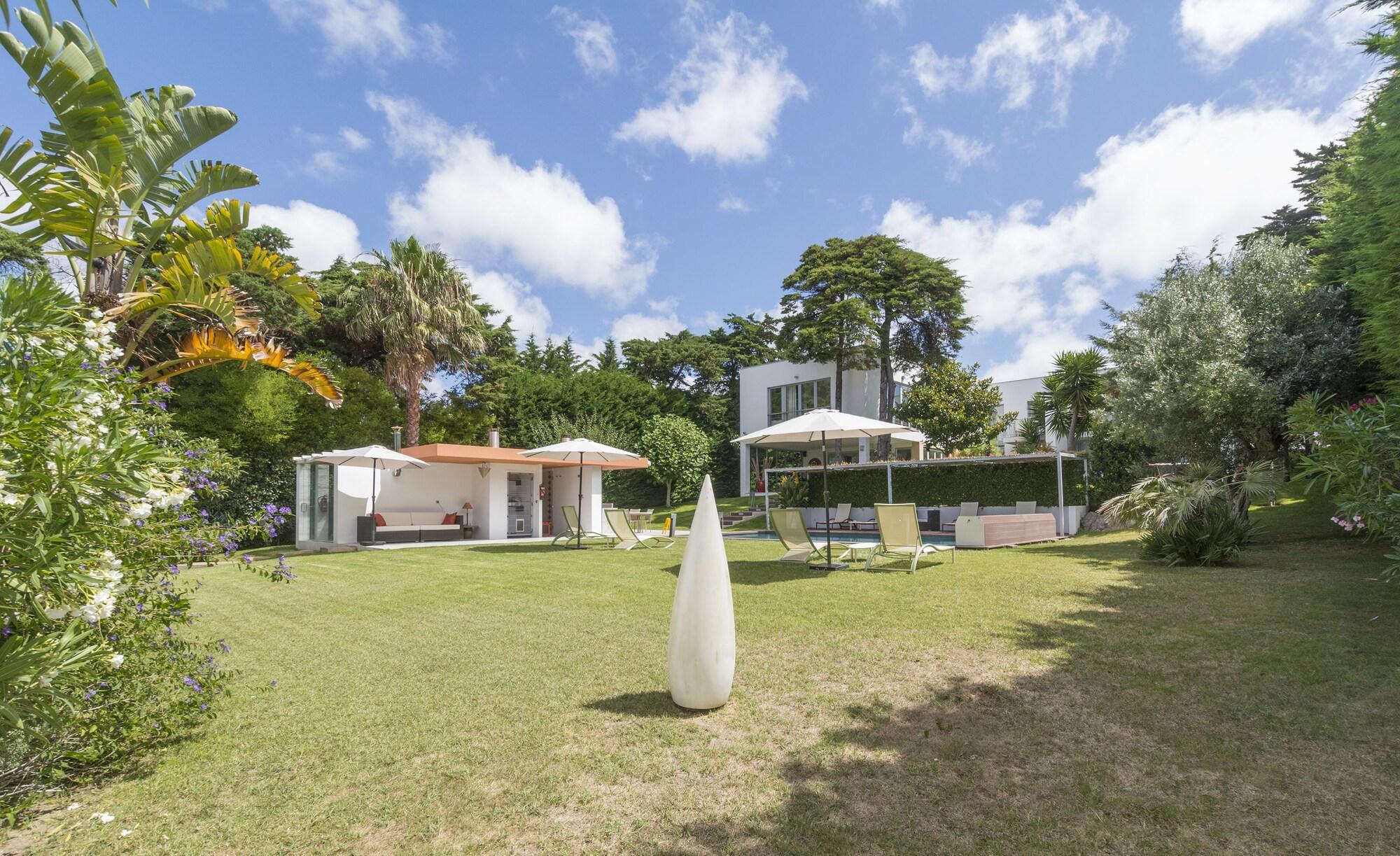 Vista Exterior Cascais Casa Laranja