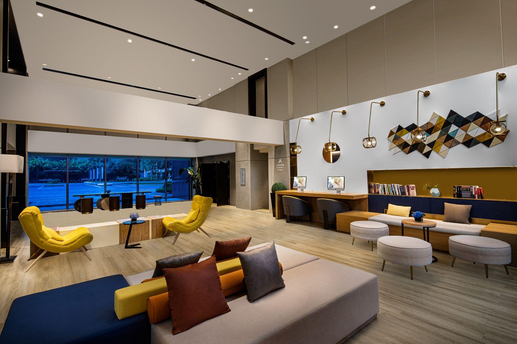 Vista Lobby Citadines Gaoke Liangjiang Chongqing