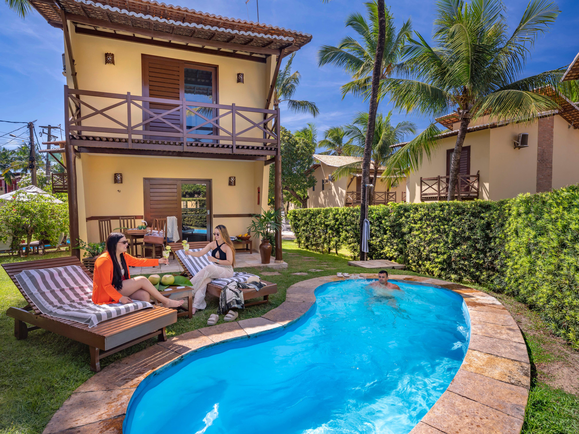 Vista Piscina Serhs Villas da Pipa Hotel