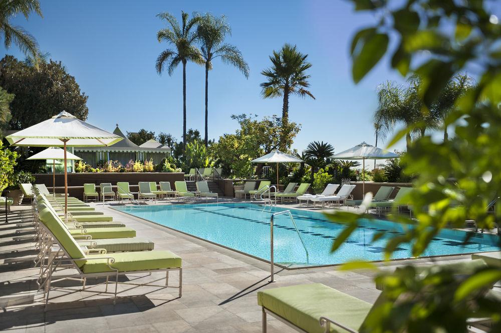 Pool view Four Seasons Los Angeles at Beverly Hills