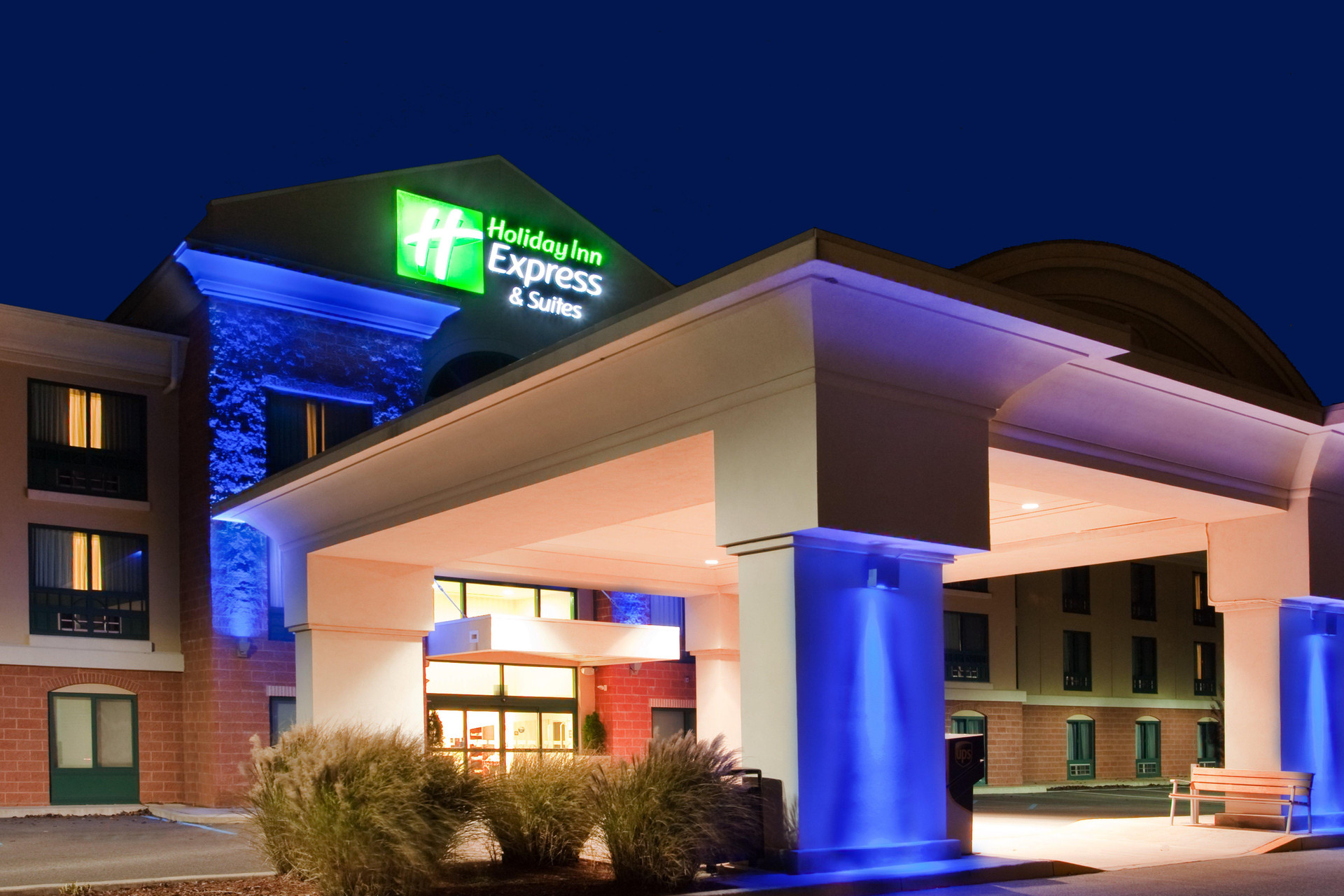 Vista Exterior Holiday Inn Express Suites Drums-Hazleton (I-80)