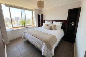 Alquiler Vacacional - Spacious apartment with panoramic view and connectivity in downtown Santiago