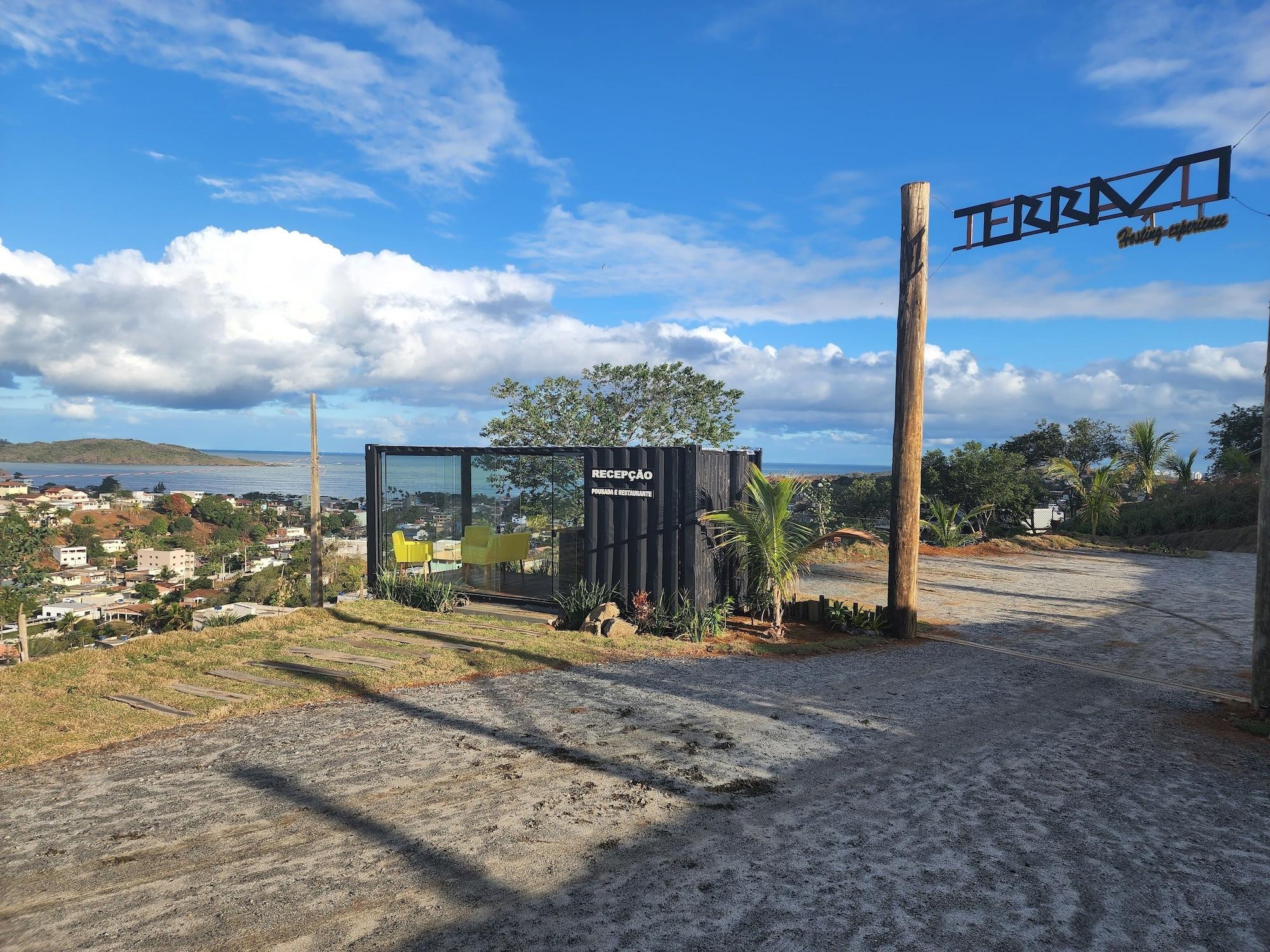 Vista Lobby Pousada Terraço Guarapari