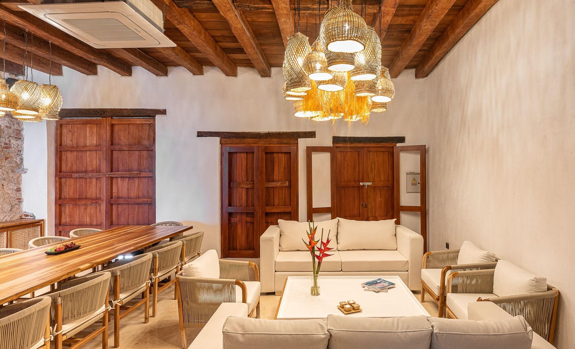 Vista Lobby Hotel Voilá Getsemaní