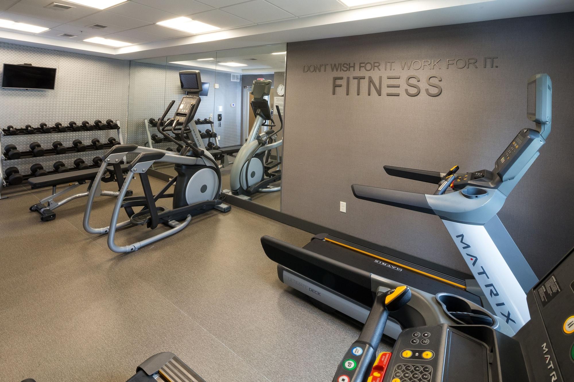 Gimnasio Fairfield Inn & Suites by Marriott Detroit Chesterfield