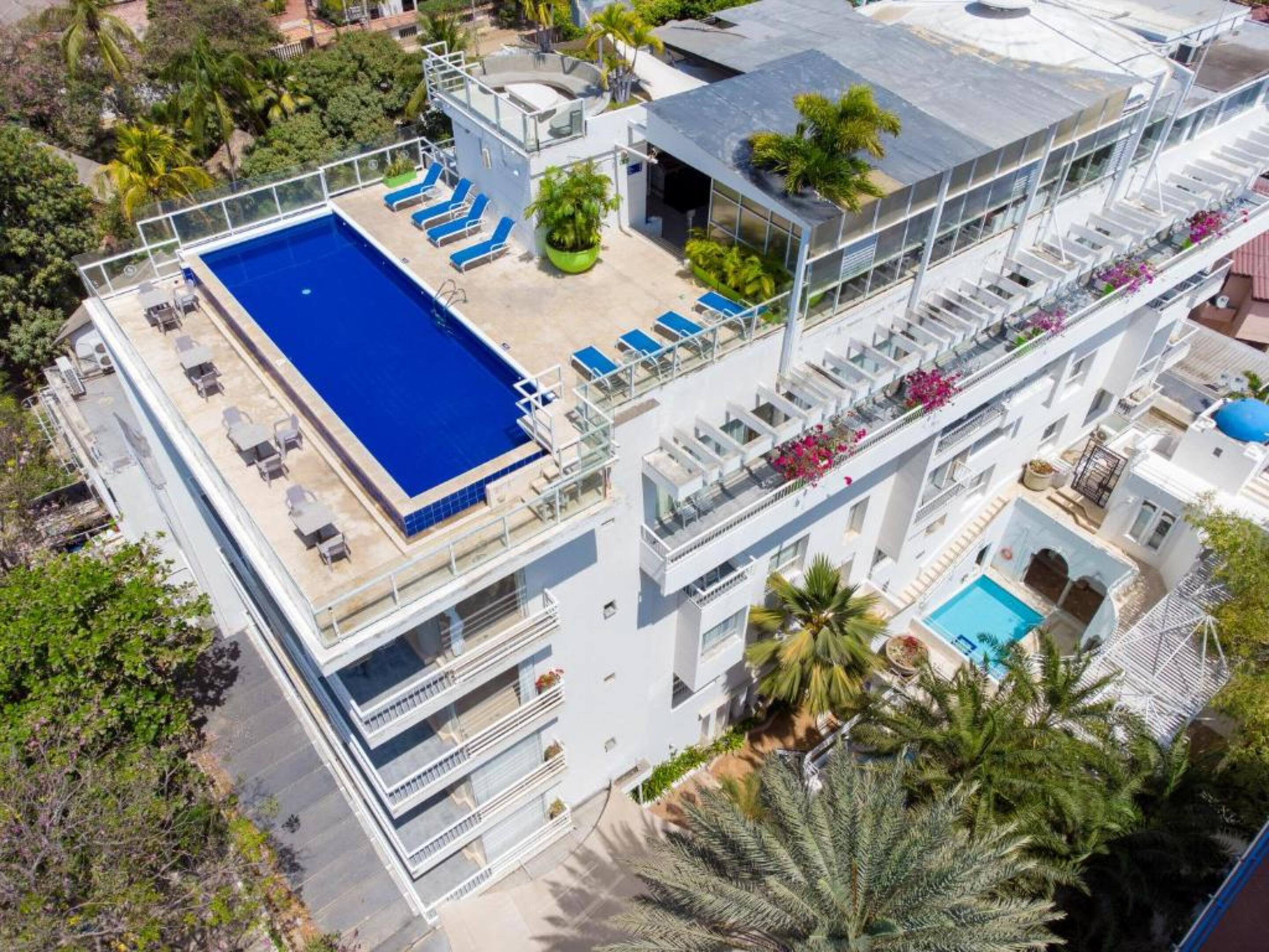 Vista Piscina Santorini Hotel & Resort