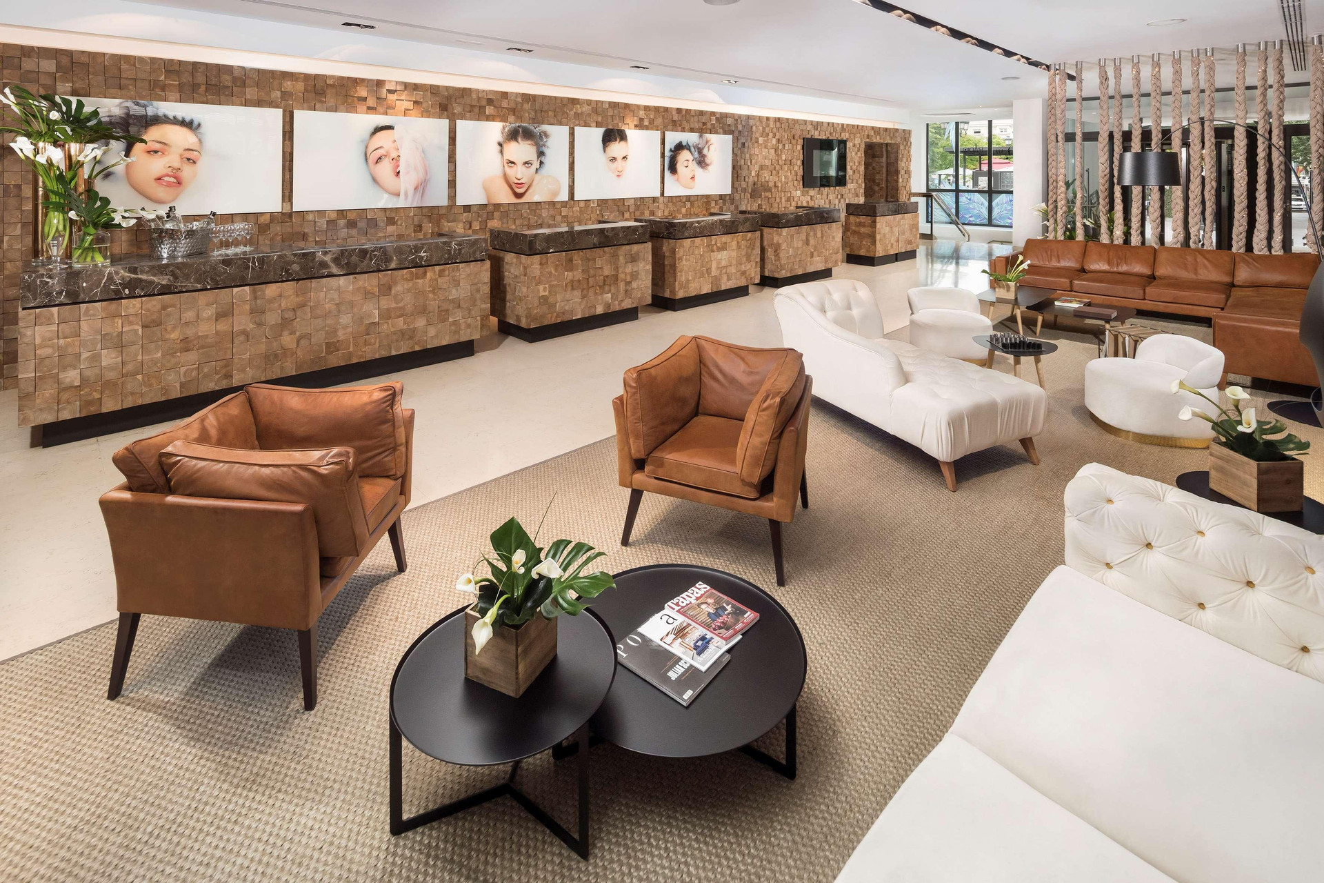 Vista Lobby ME Madrid by Melia