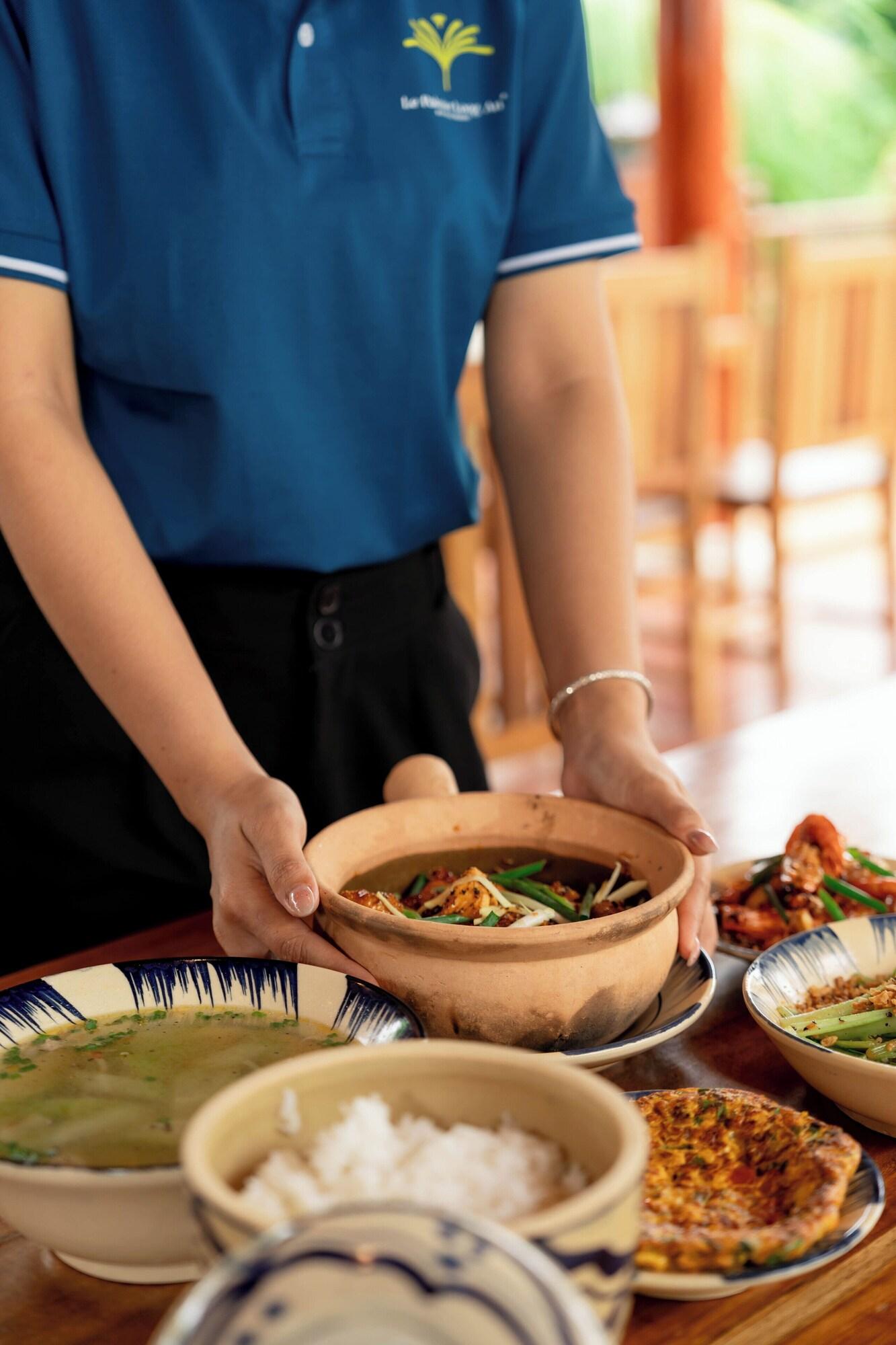 Restaurant Le Palmier Long An Boutique Resort