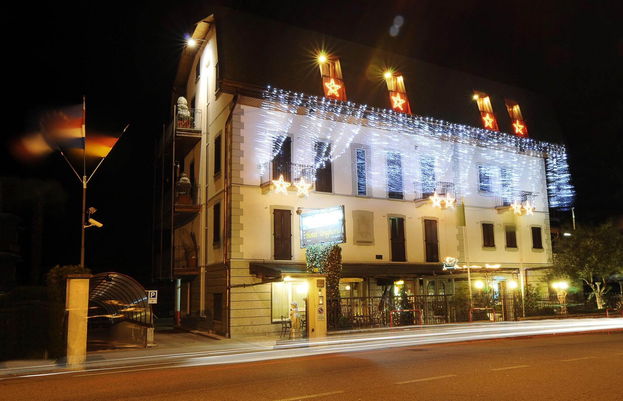 Vista Exterior Hotel Ungheria Varese 1946