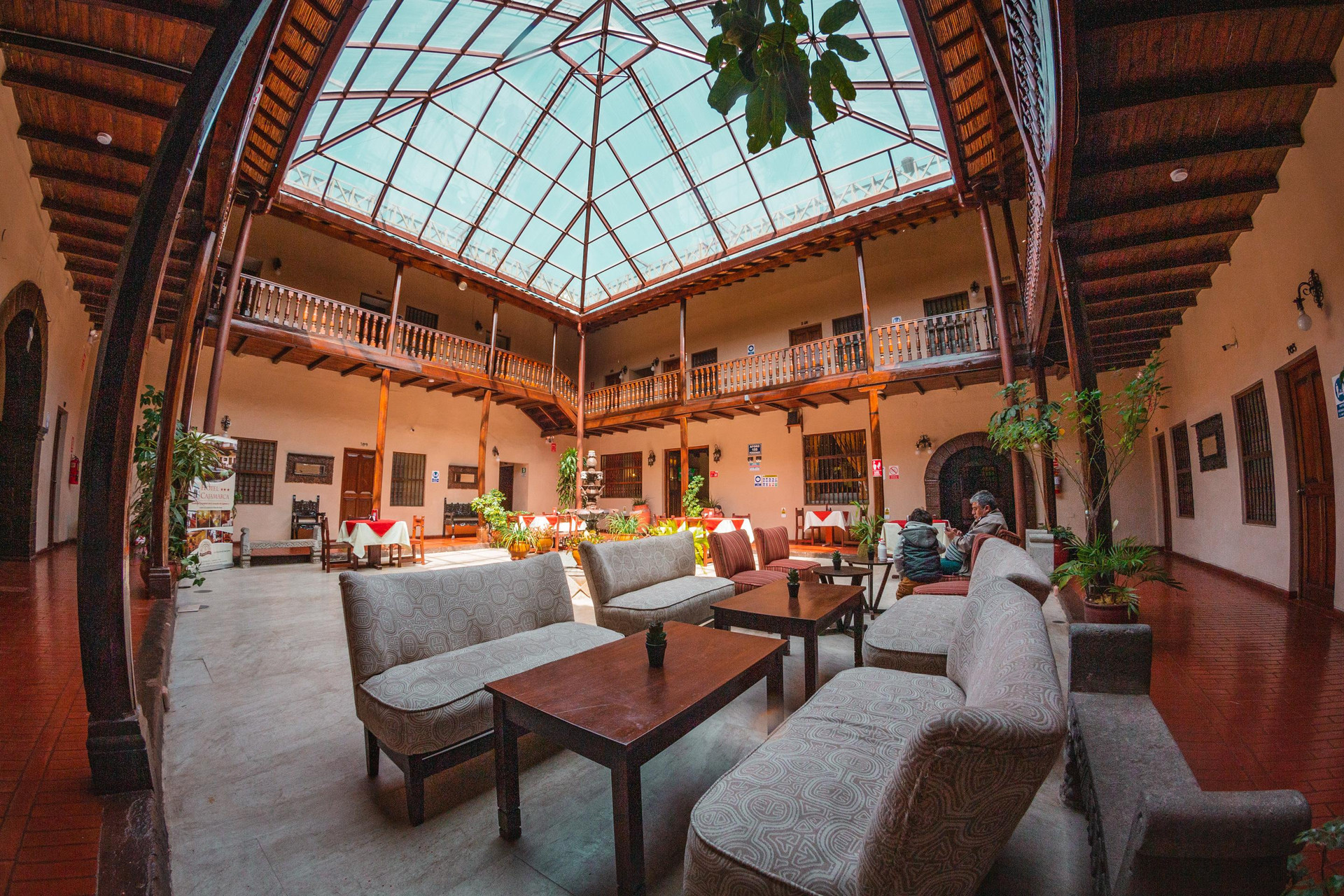 Vista Interior Hotel Cajamarca
