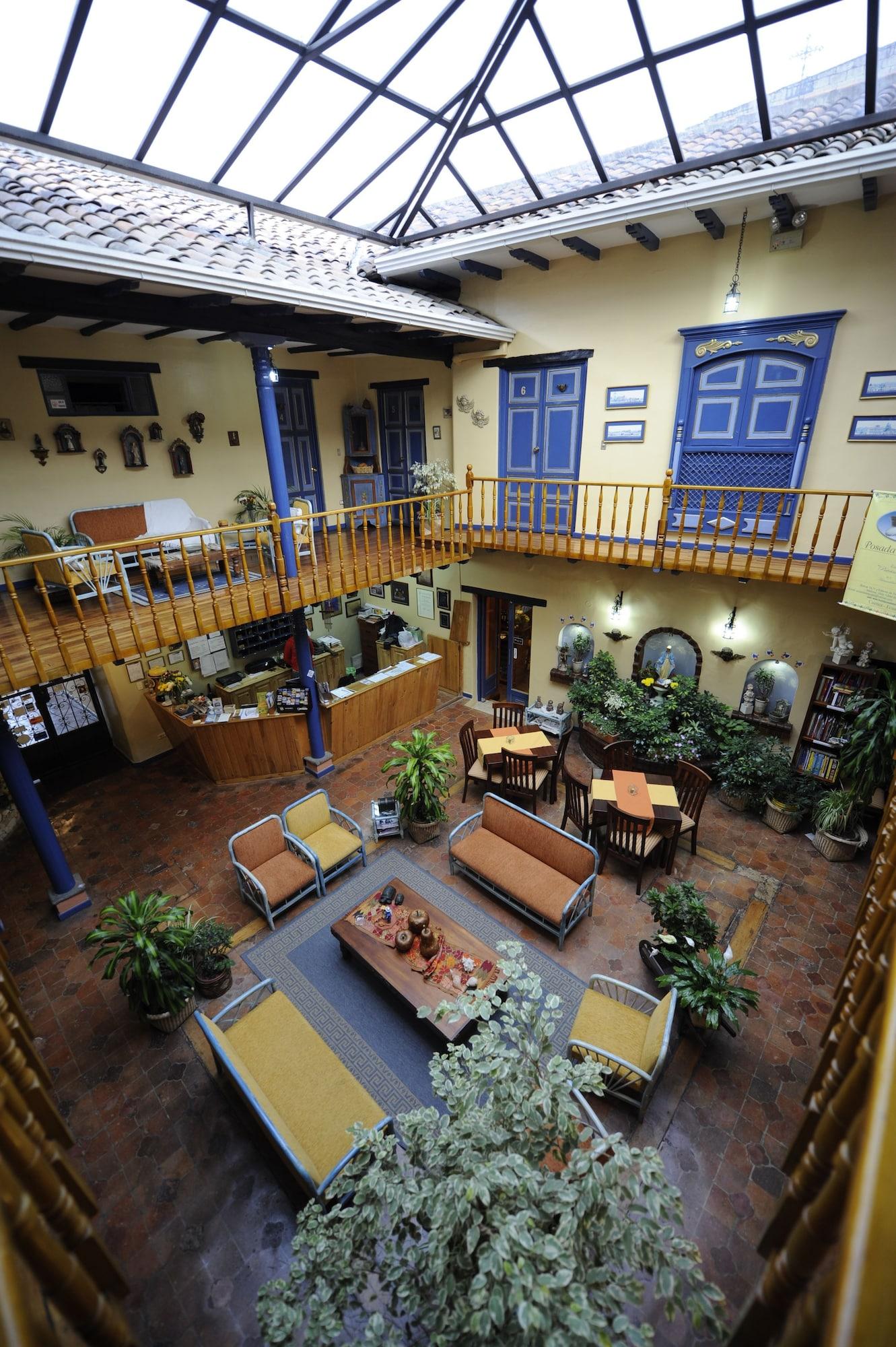 Vista Lobby Hostal Posada Del Angel