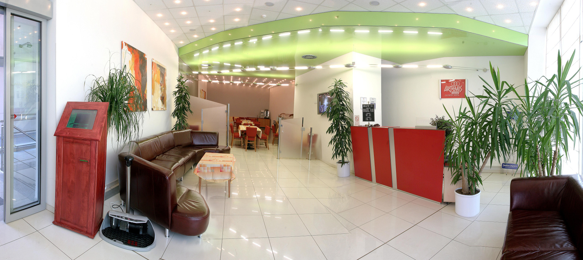 Vista Lobby Olympik Artemis