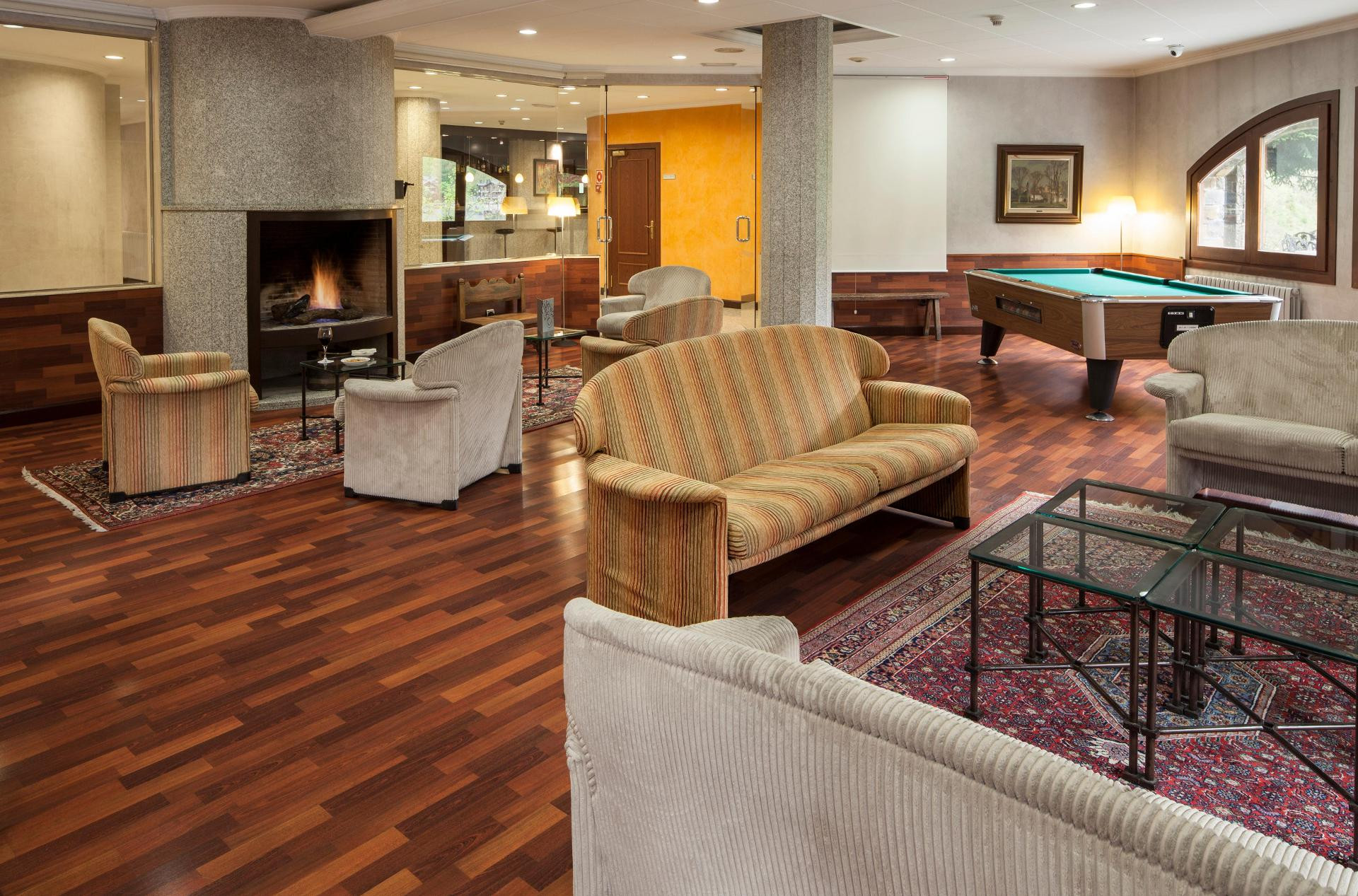 Vista Lobby Abba Xalet Suites Hotel
