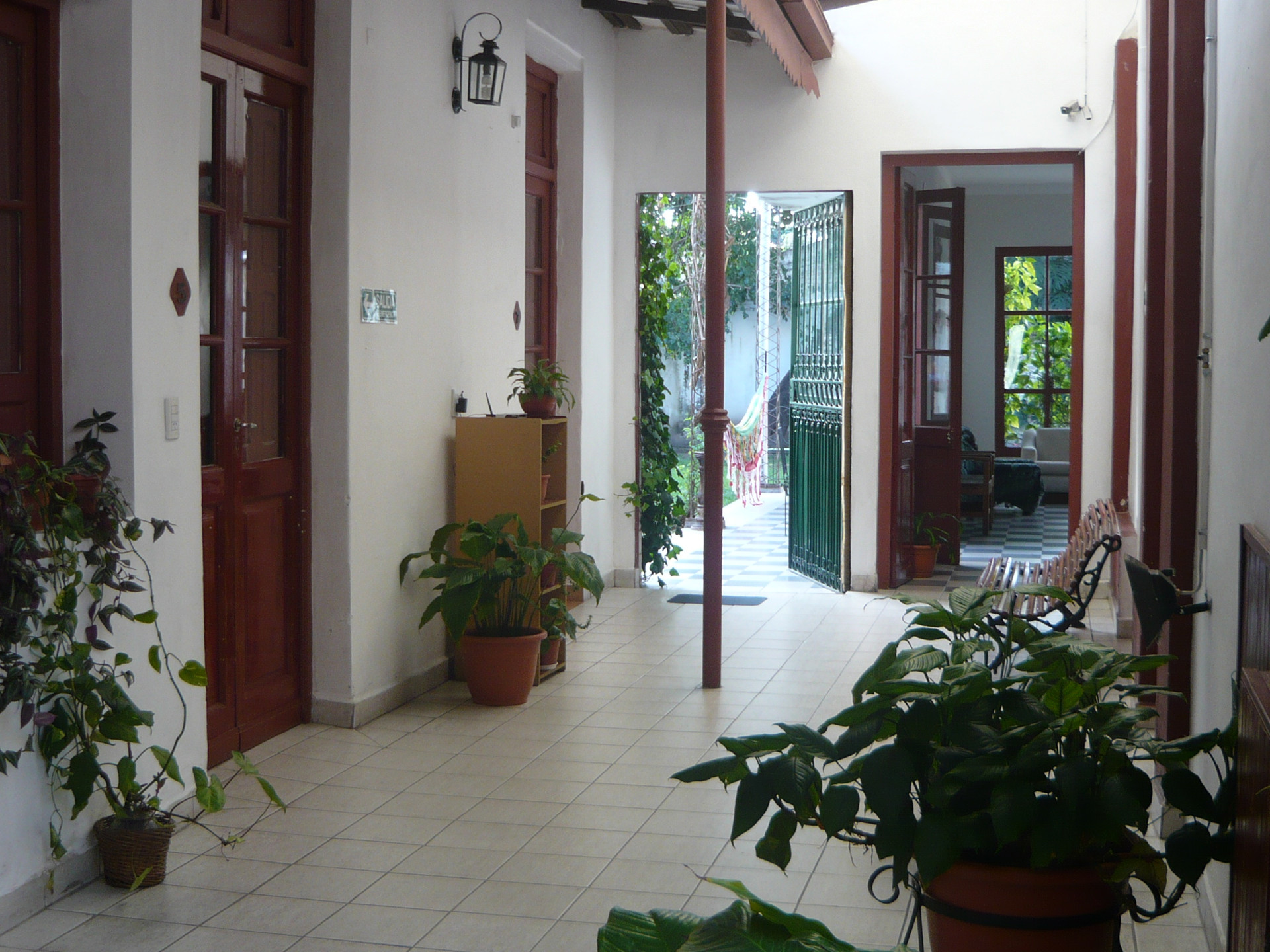 Vista Lobby Posada Casa de Borgoña