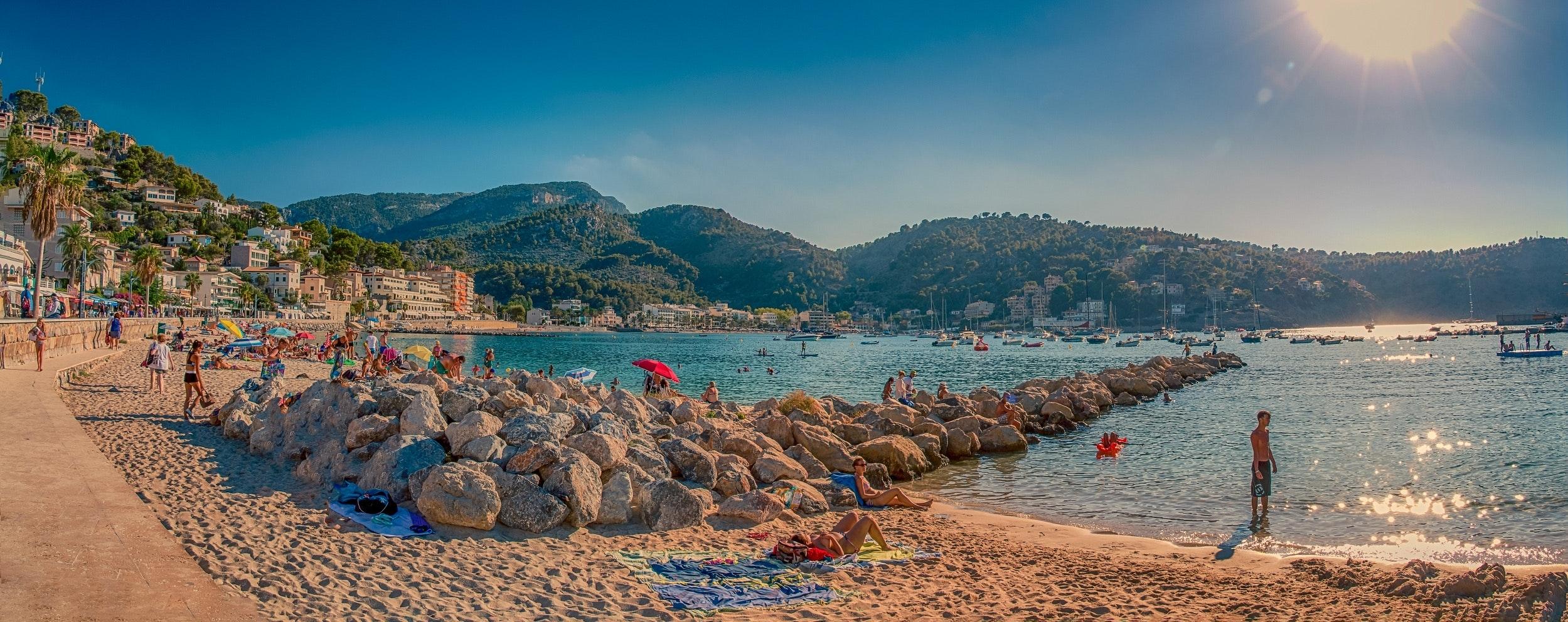Vista Exterior Sol Port Soller