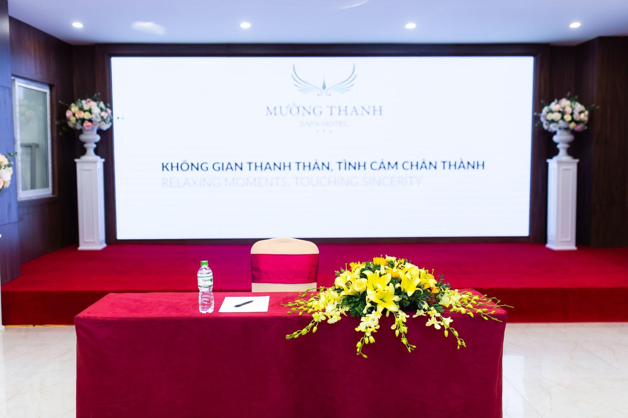 Sala de Reuniones Muong Thanh Sapa Hotel
