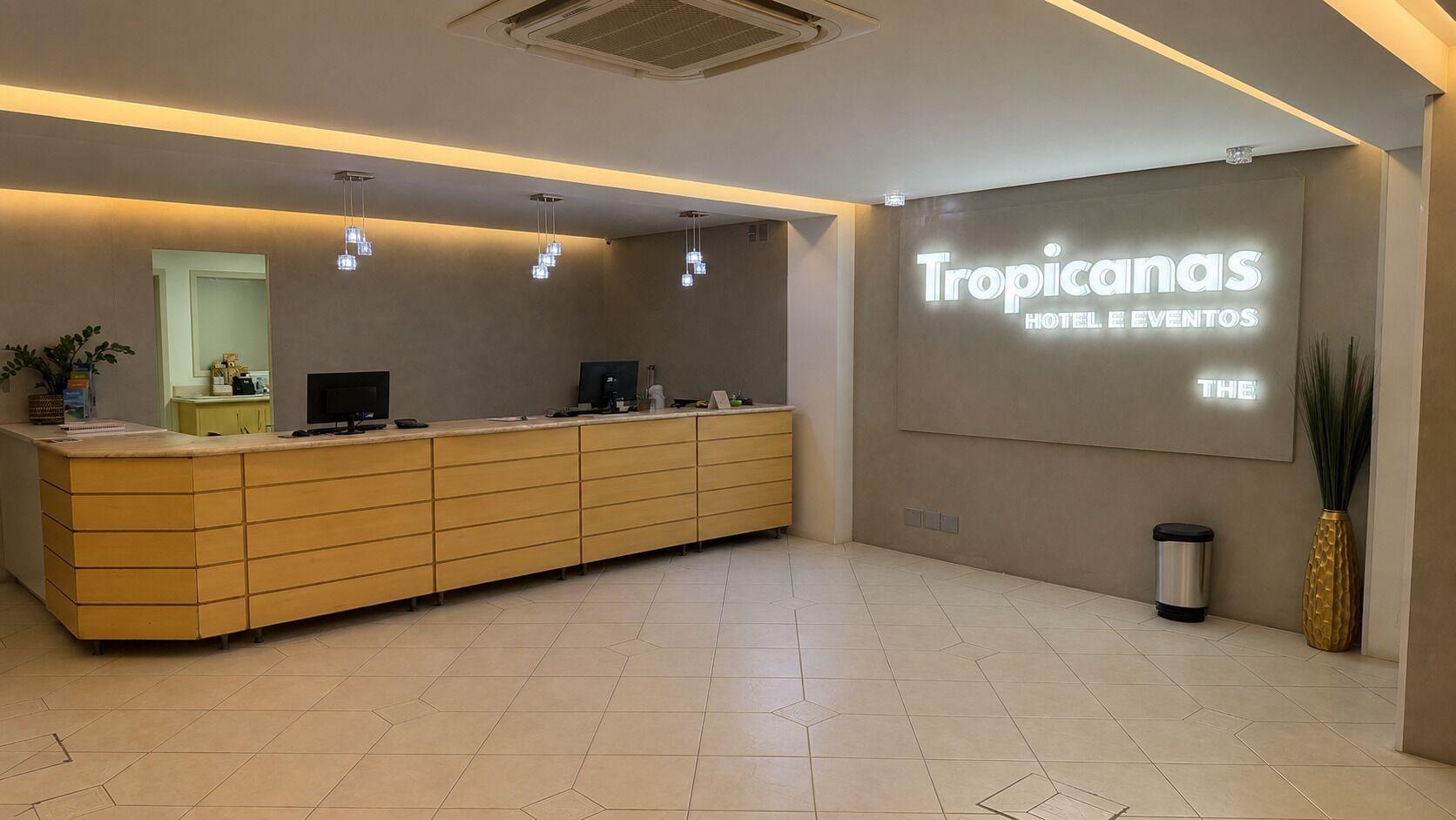 Vista Lobby THE - Tropicanas Hotel e Eventos