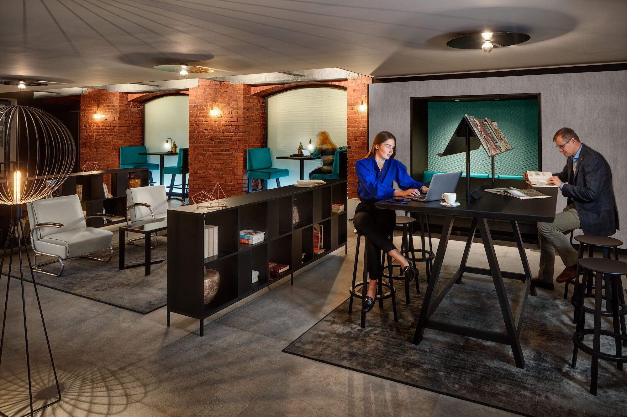 Vista Lobby Hermitage Hotel Prague