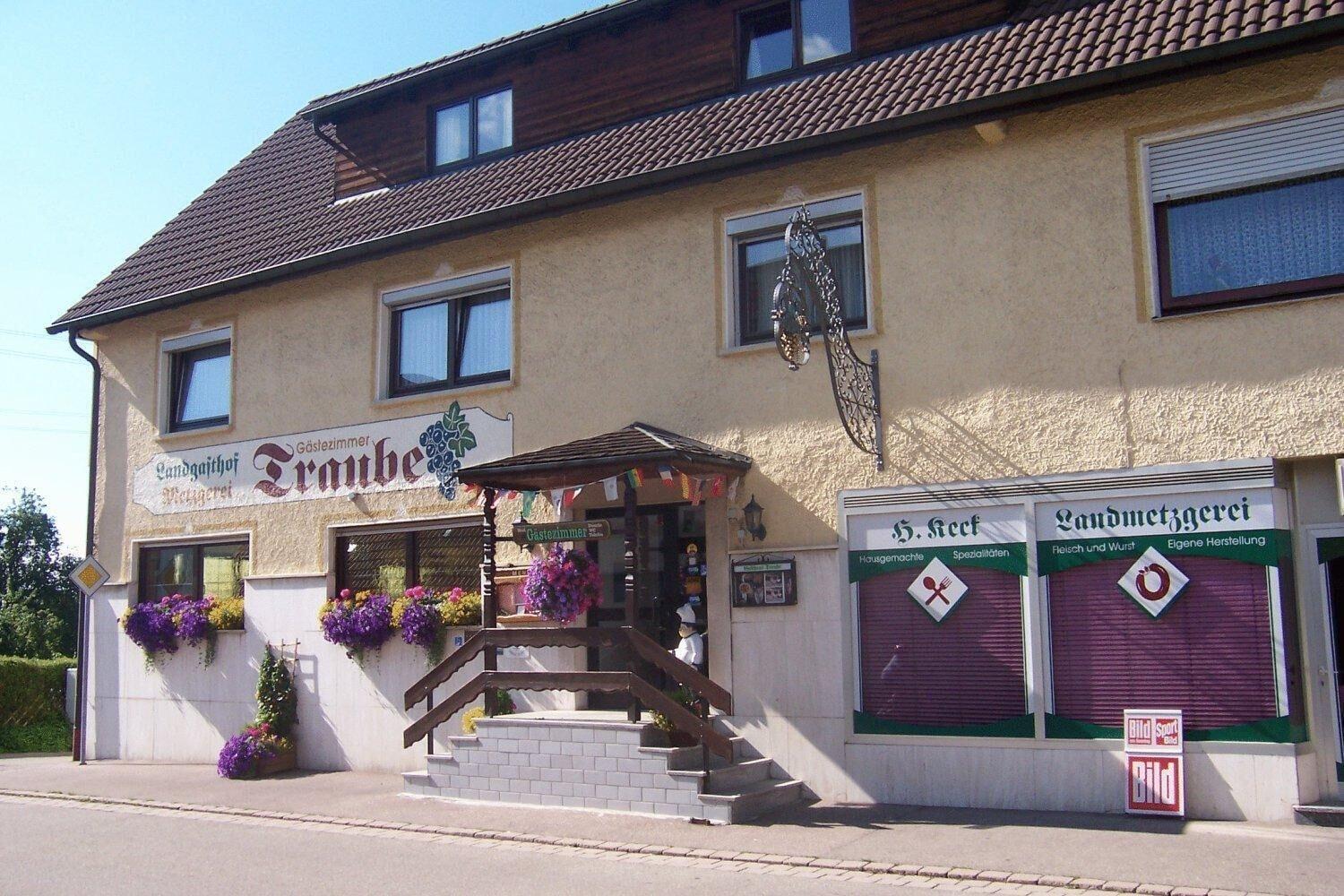 Vista Exterior Landgasthof Metzgerei Traube